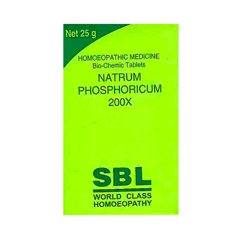 SBL Natrum Phosphoricum Biochemic Tablet 200X - Image 1