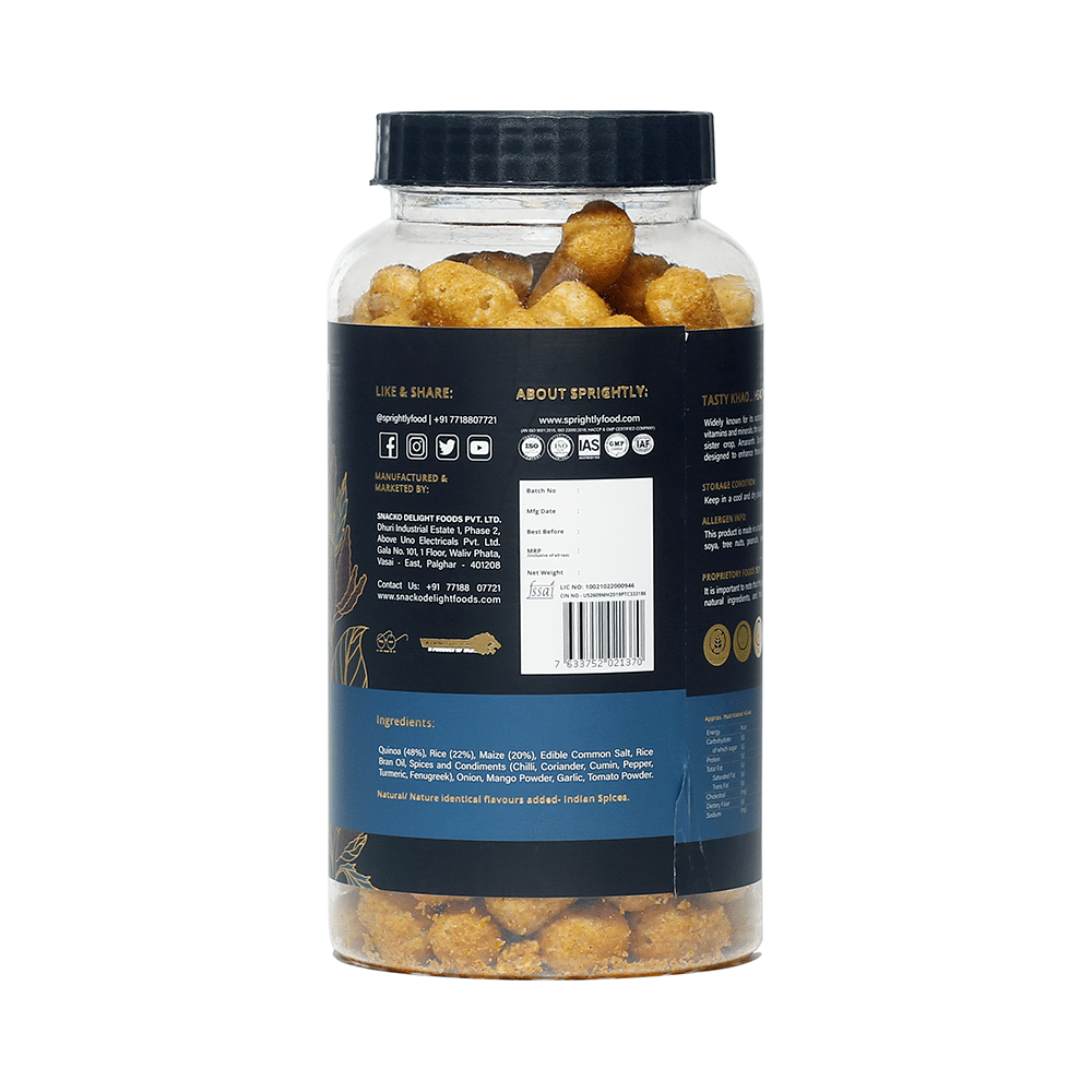 Sprightly Quinoa Puffs (160gm Each) Spicy Secrets - Image 2