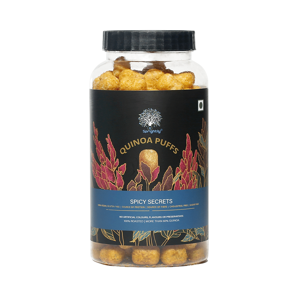Sprightly Quinoa Puffs (160gm Each) Spicy Secrets