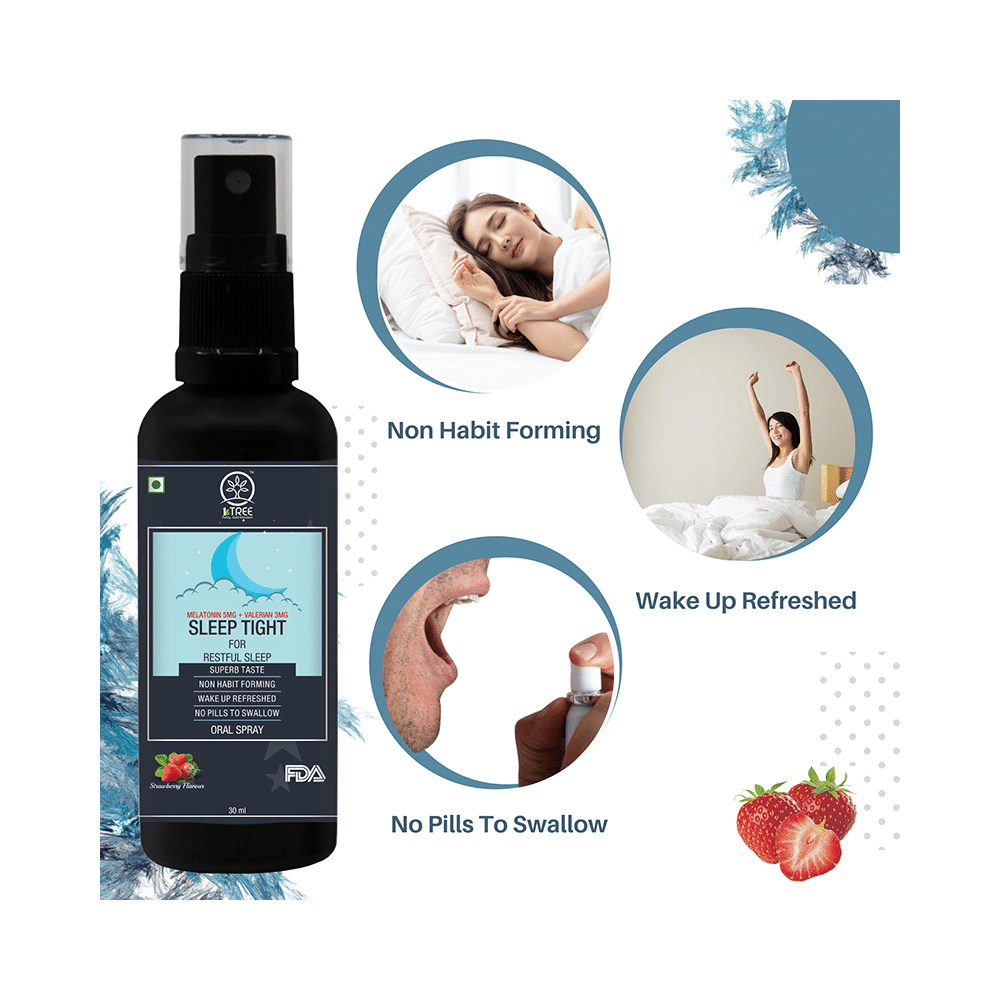 1 Tree Sleep Tight Oral Spray Strawberry - Image 5