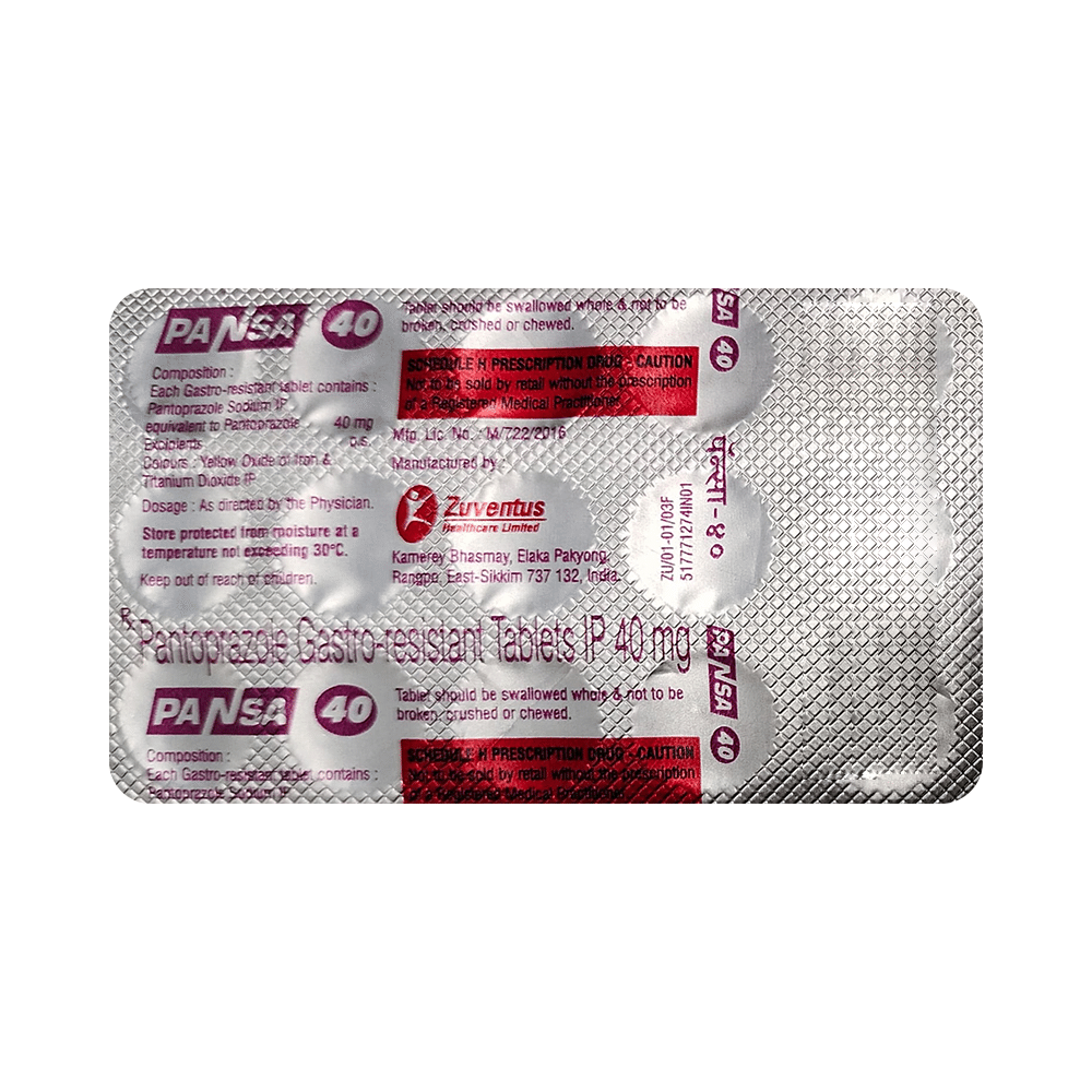 Pansa 40 Tablet