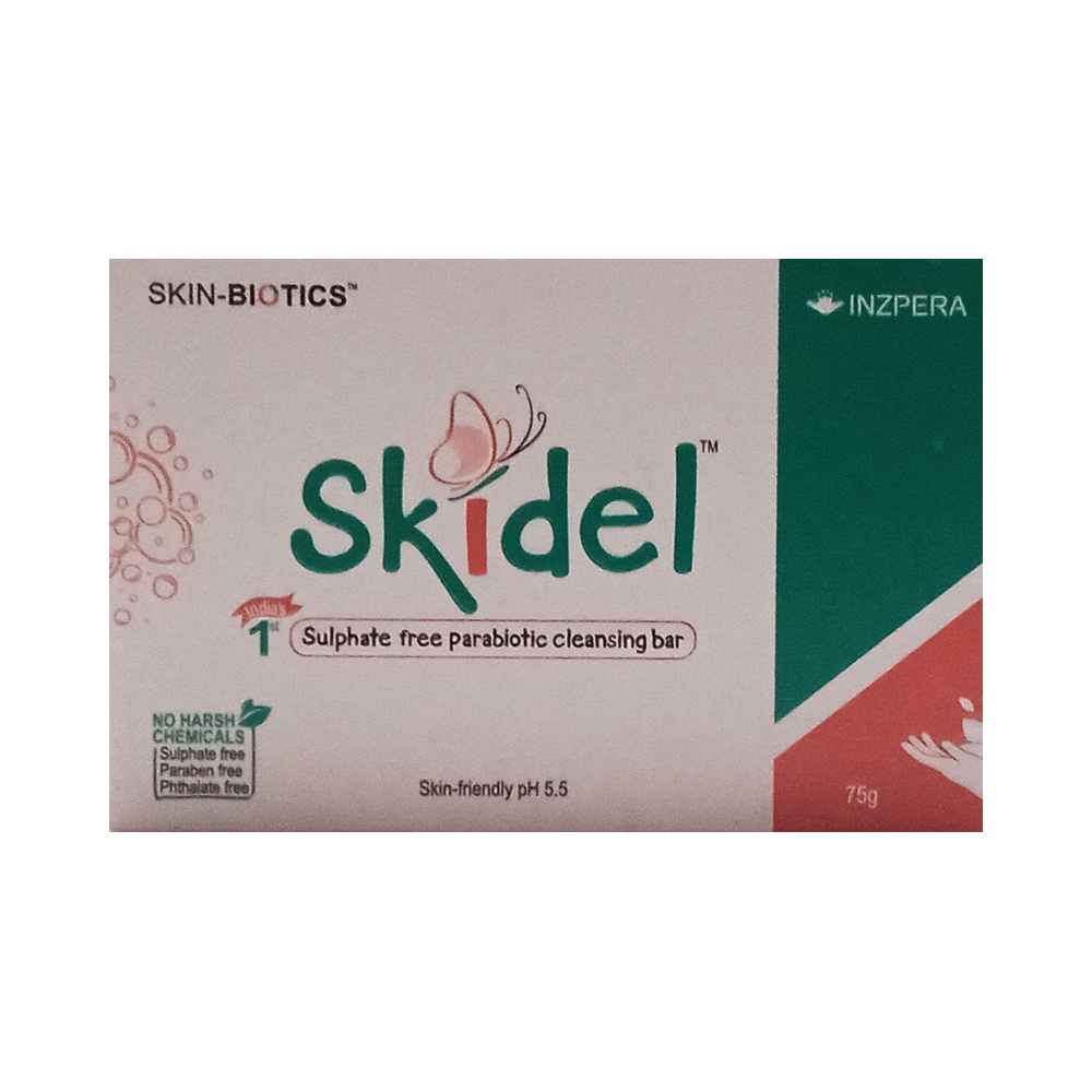 Skidel Sulphate Free Parabiotic Cleansing Bar - Image 1