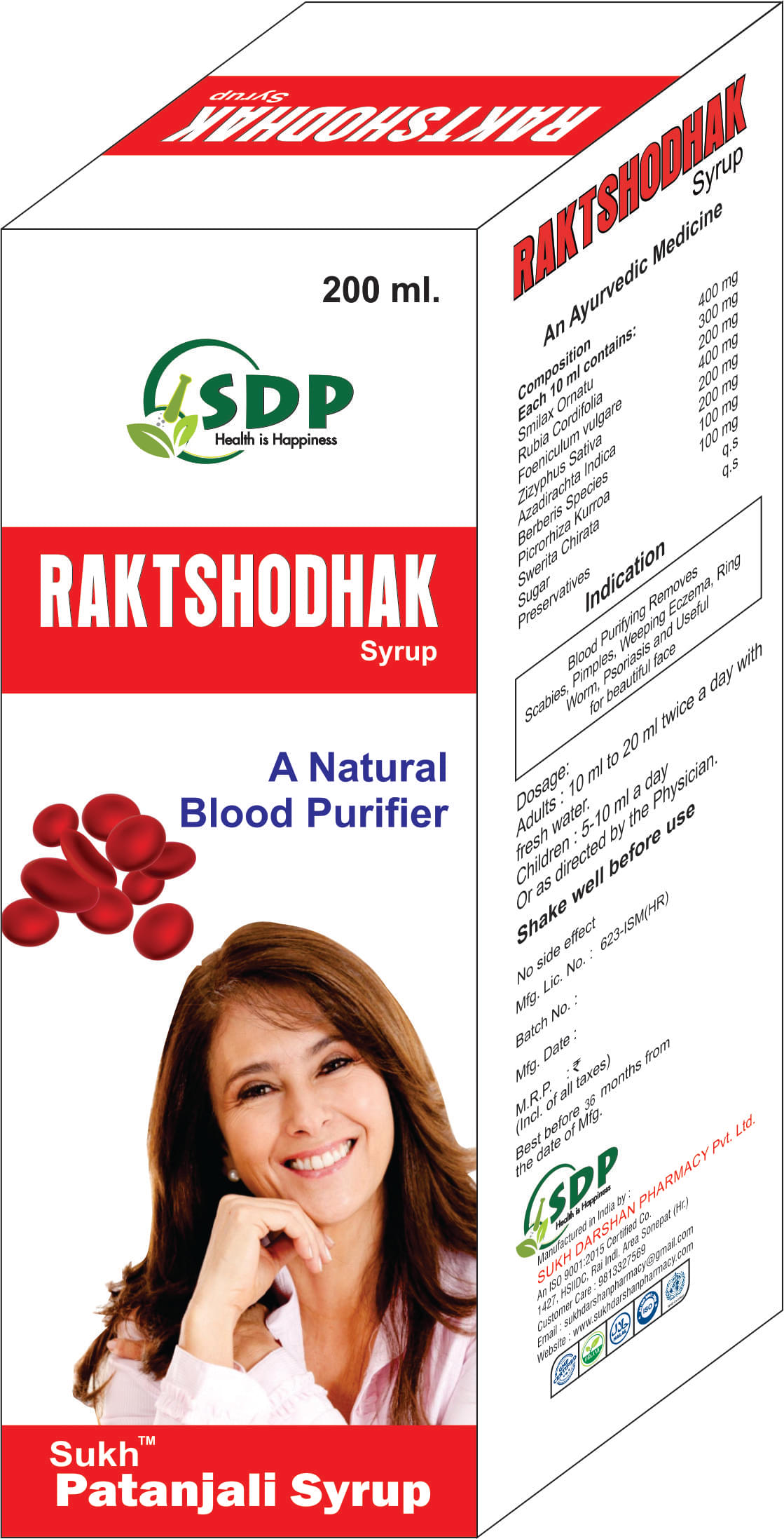 Sukh Rakt Shodhak Syrup