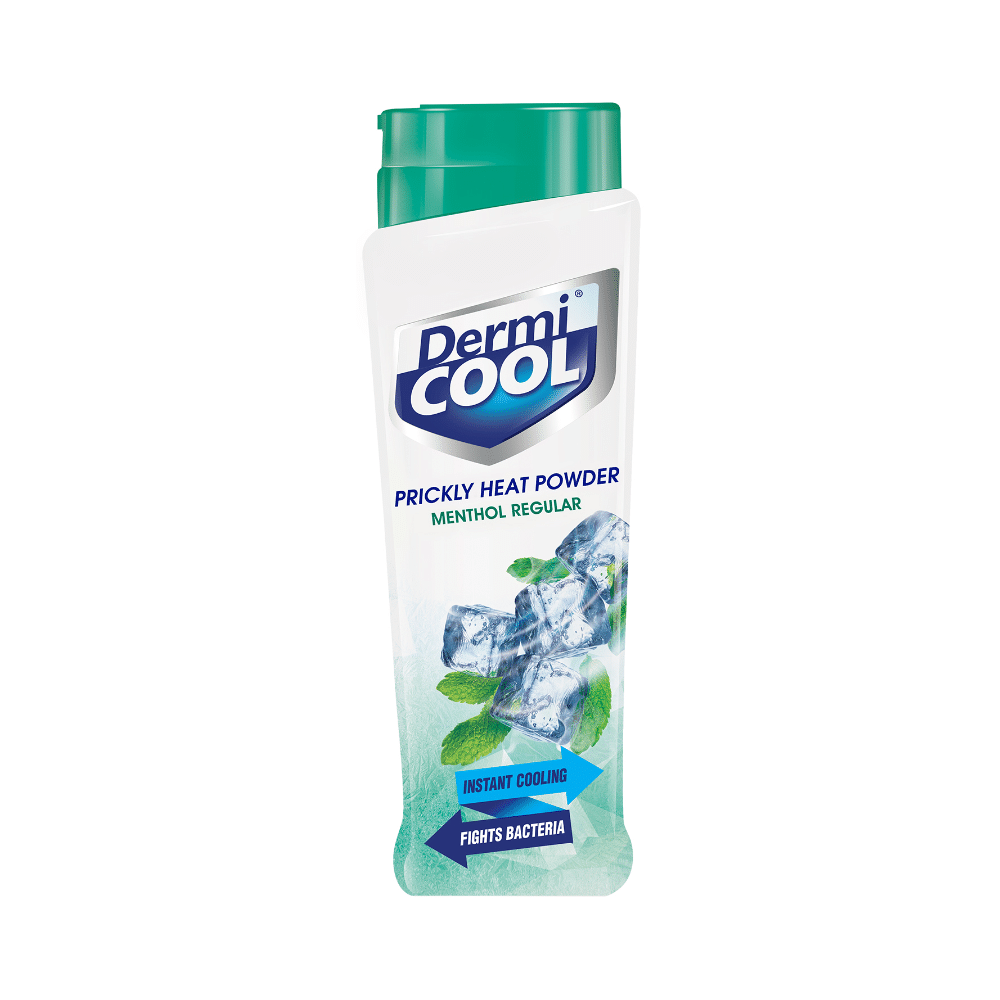 Dermi Cool Prickly Heat Powder Menthol Regular - Image 1
