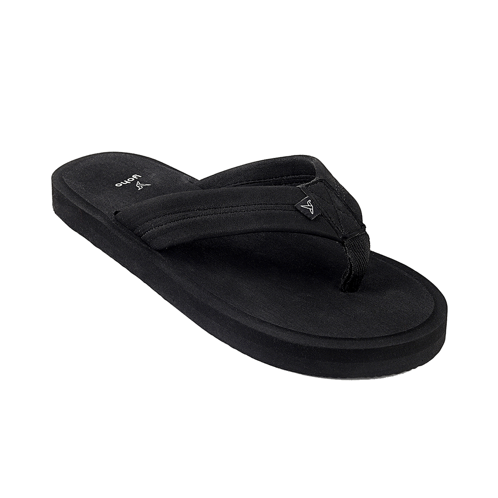 Yoho Lifestyle Doctor Ortho Soft Comfortable and Stylish Flip Flop Slippers for Men Classic Black 8 - Image 5