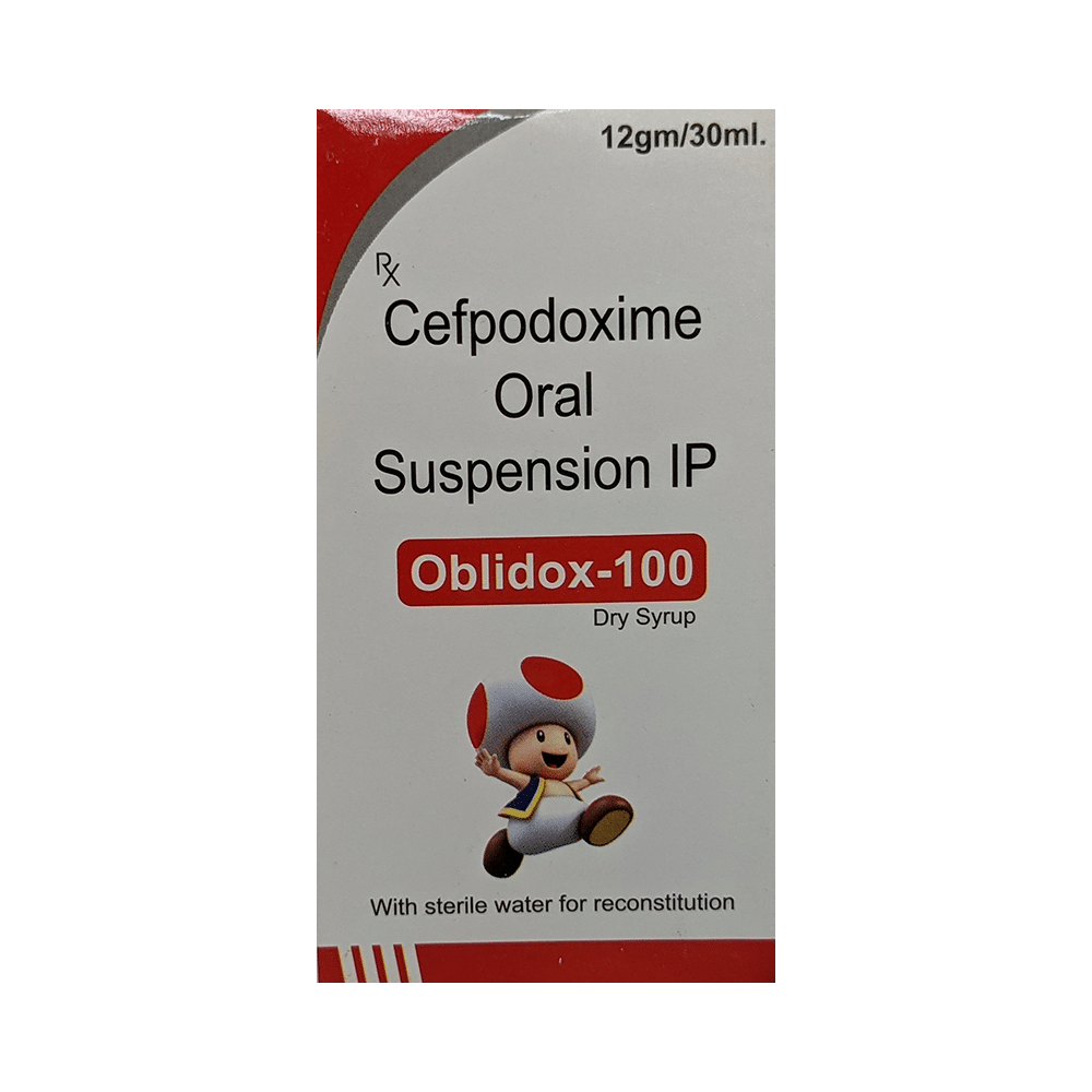 Oblidox 100 Dry Syrup