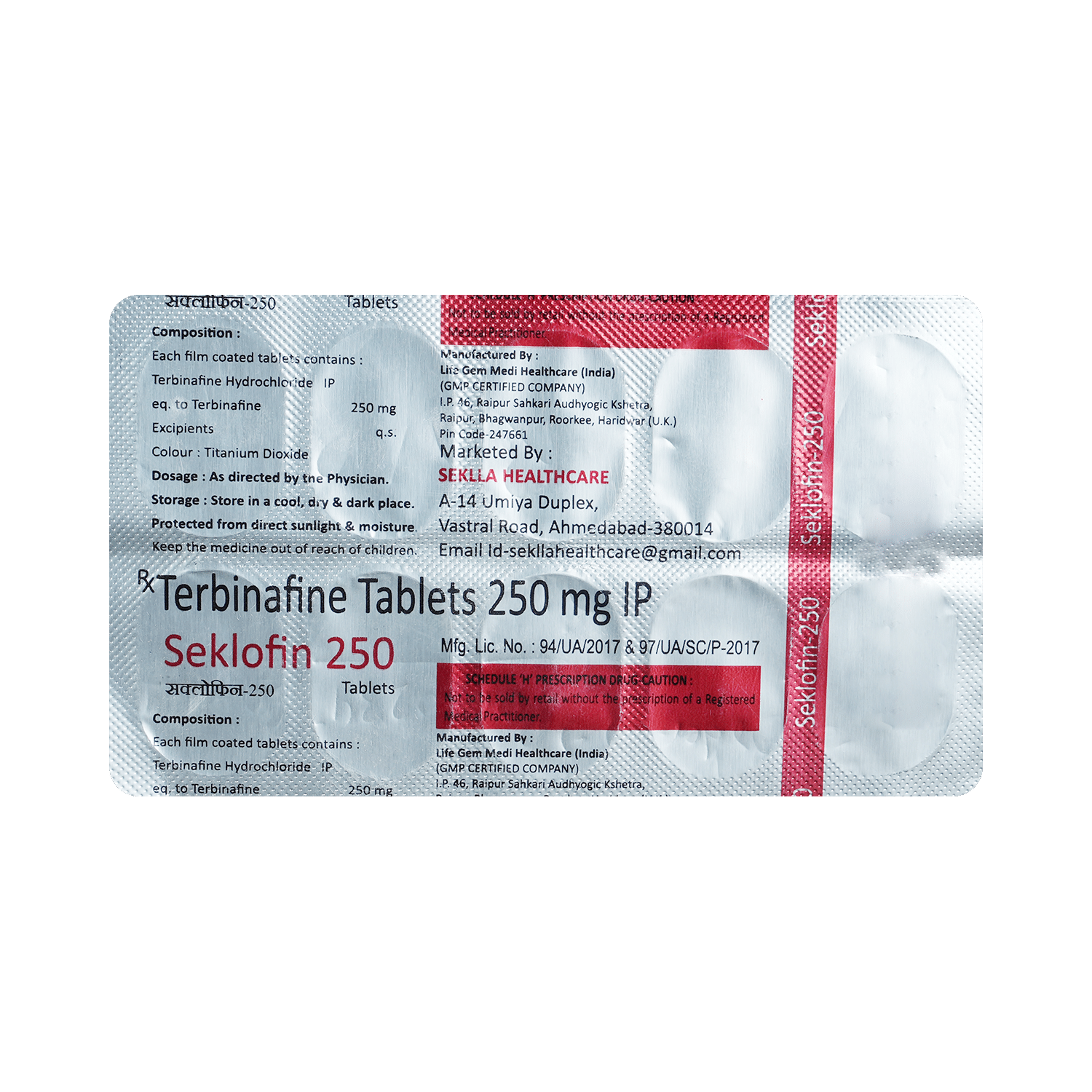 Seklofin 250 Tablet - Image 3