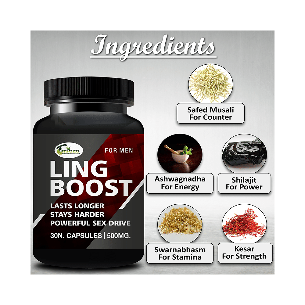 Fasczo Ling Boost 500mg Capsule - Image 5