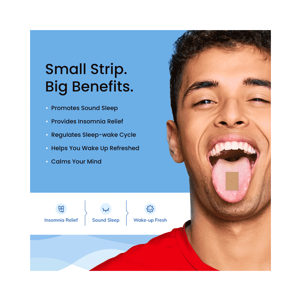 Wellbeing Nutrition Melts into a Restful Sleep Melatonin 10mg Oral Thin Strip Calming Chamomile Lavender - Image 5