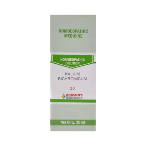 Bakson's Homeopathy Kalium Bichromicum Dilution 30