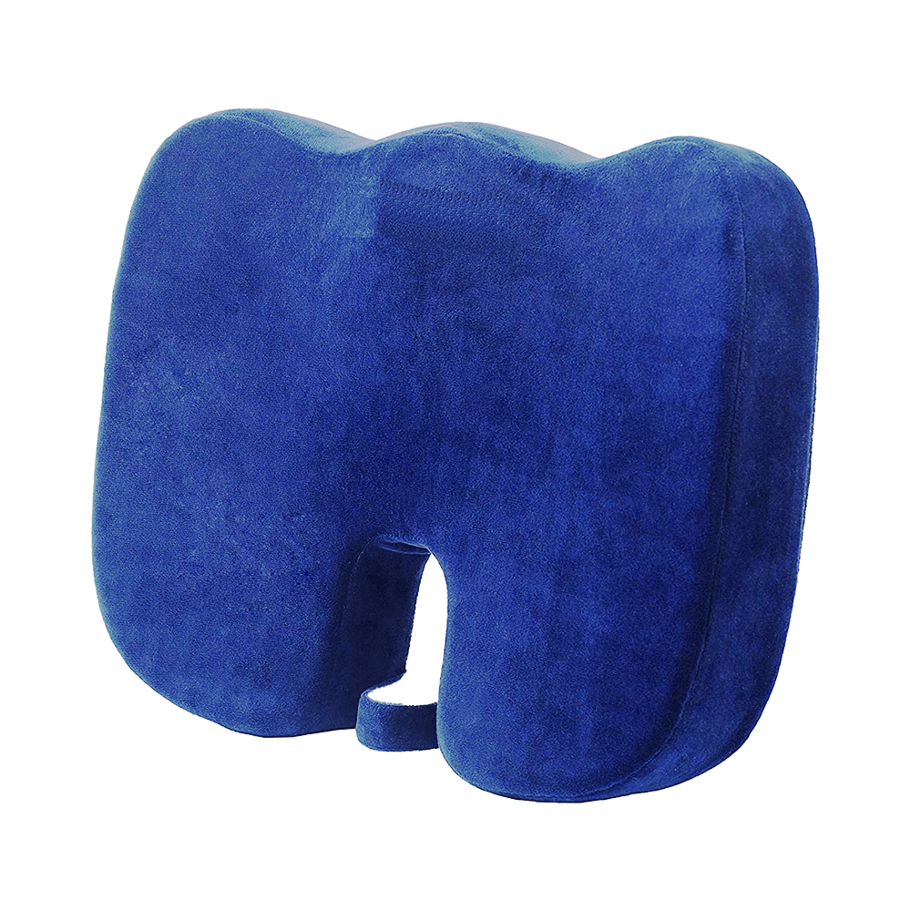 4V1 CX 11 Coccyx Orthopedic Seat Cushion Standard Blue - Image 2