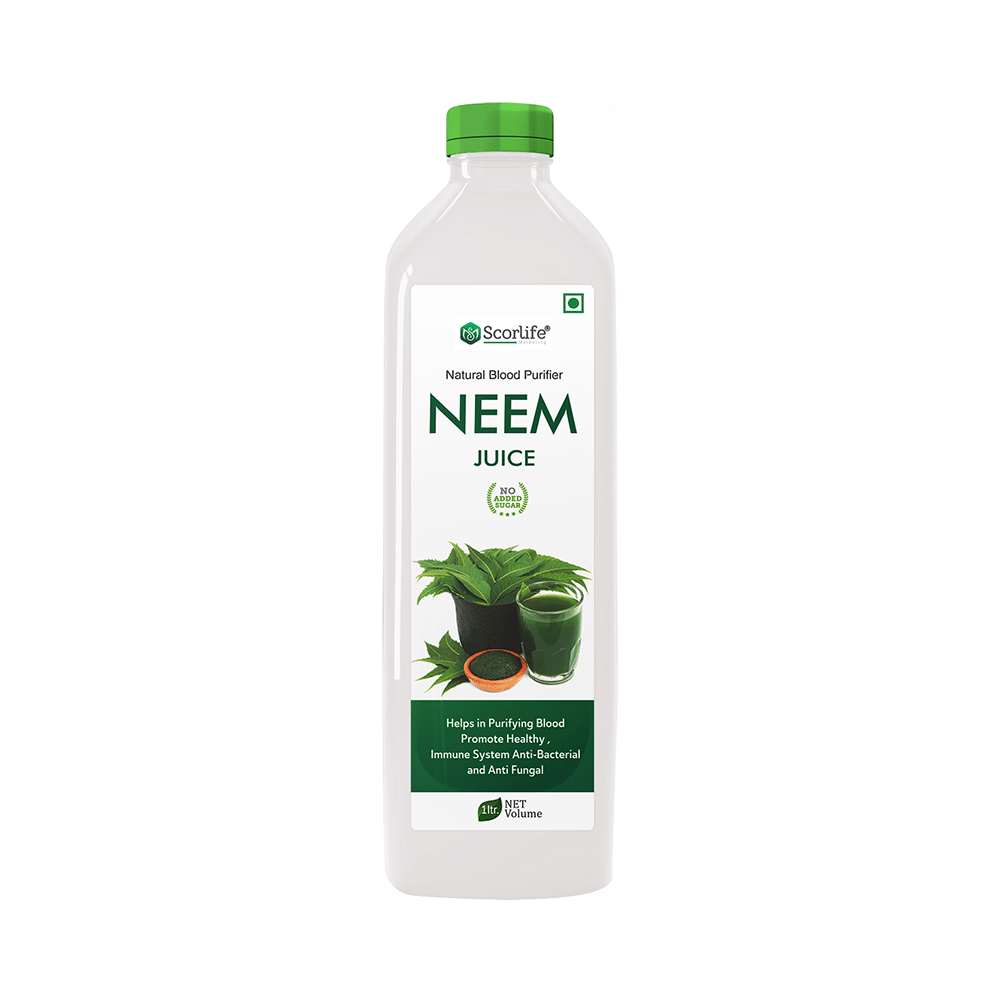 Scorlife Neem Juice No Added Sugar - Image 1