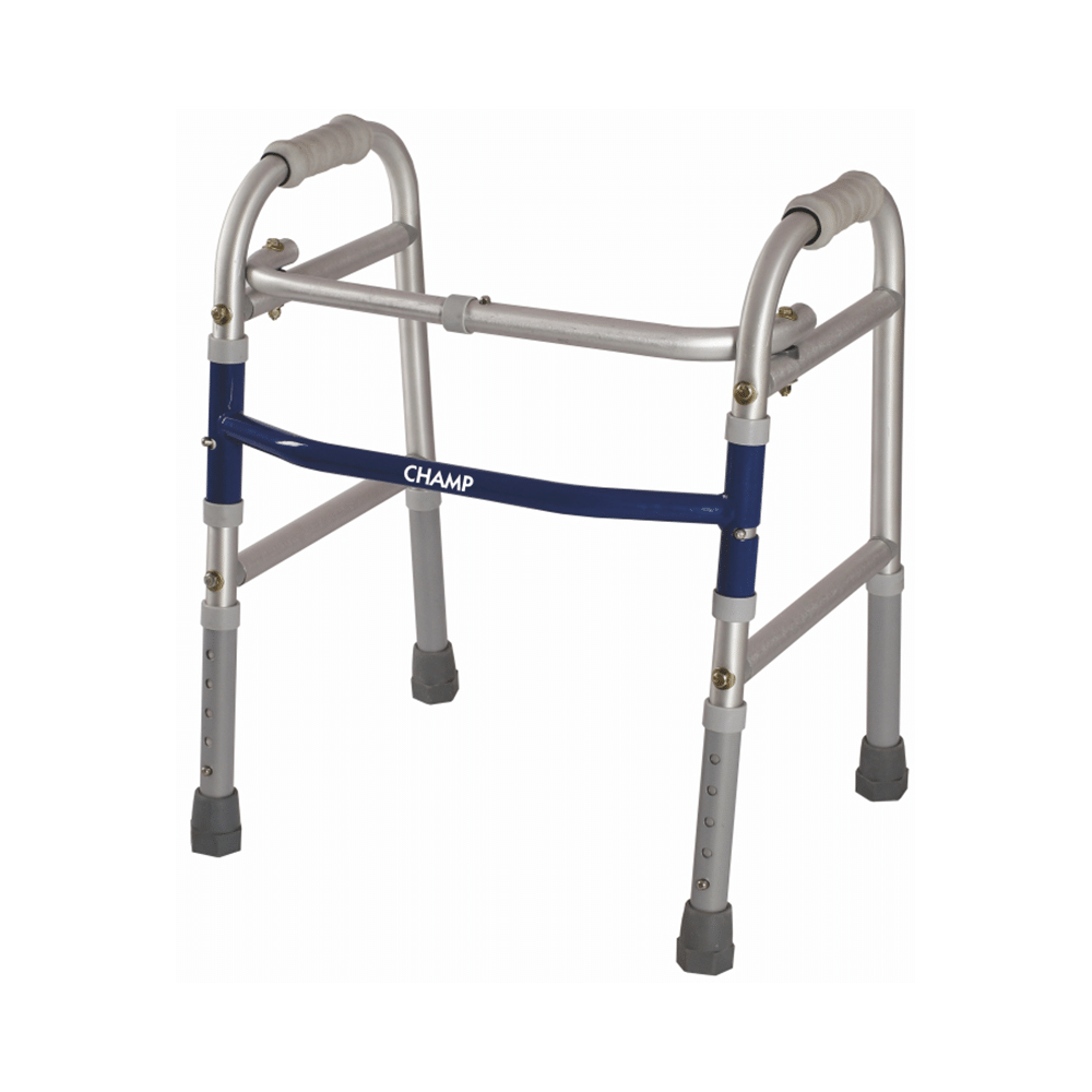Vissco 3901 Champ Folding Walker-Child Universal Grey - Image 1