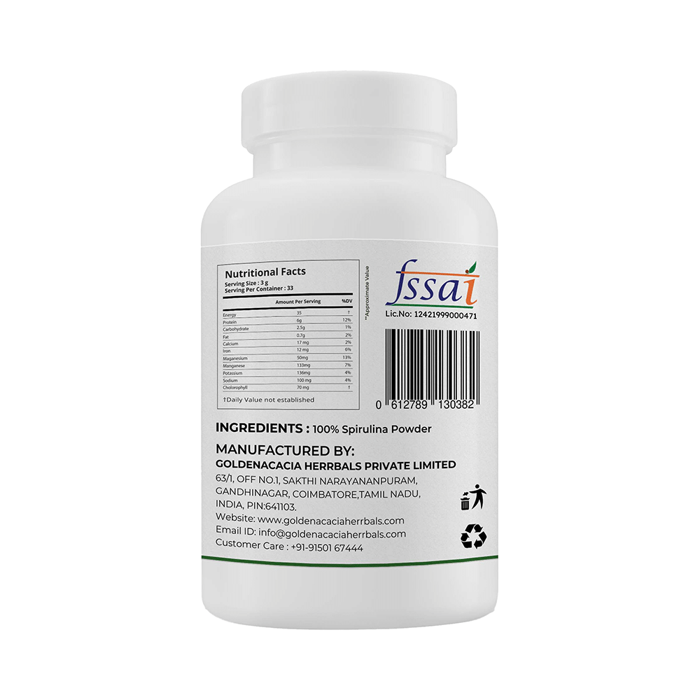 Goldenacacia Herrbals Spirulina Powder - Image 2