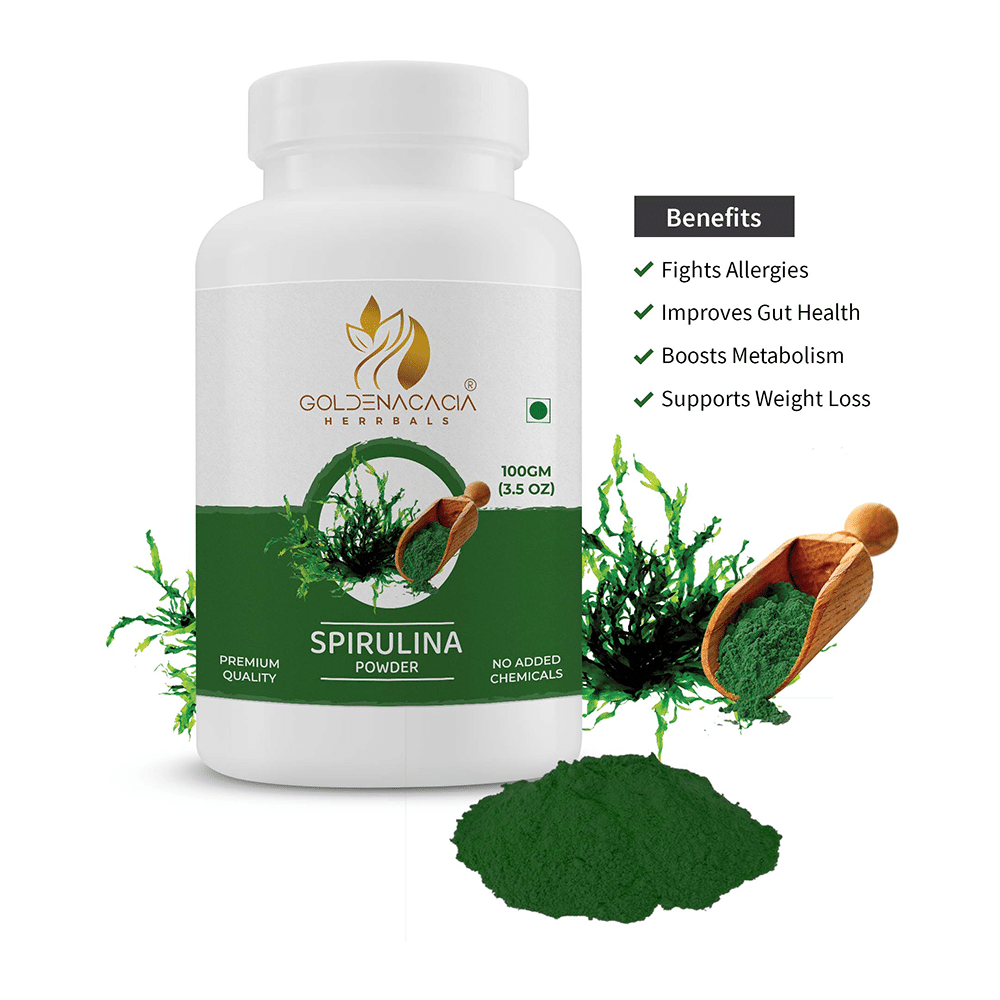 Goldenacacia Herrbals Spirulina Powder - Image 4