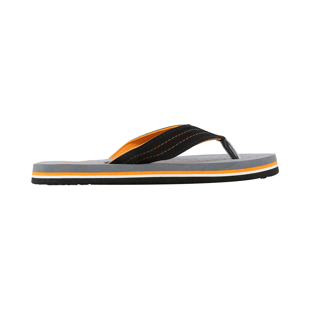Doctor Extra Soft D28 Orthopaedic and Diabetic Super Fit Comfort Doctor Slipper, Flip-Flop, Cushion, Slides and House Slipper for Men Grey/Orange 13 - Image 6