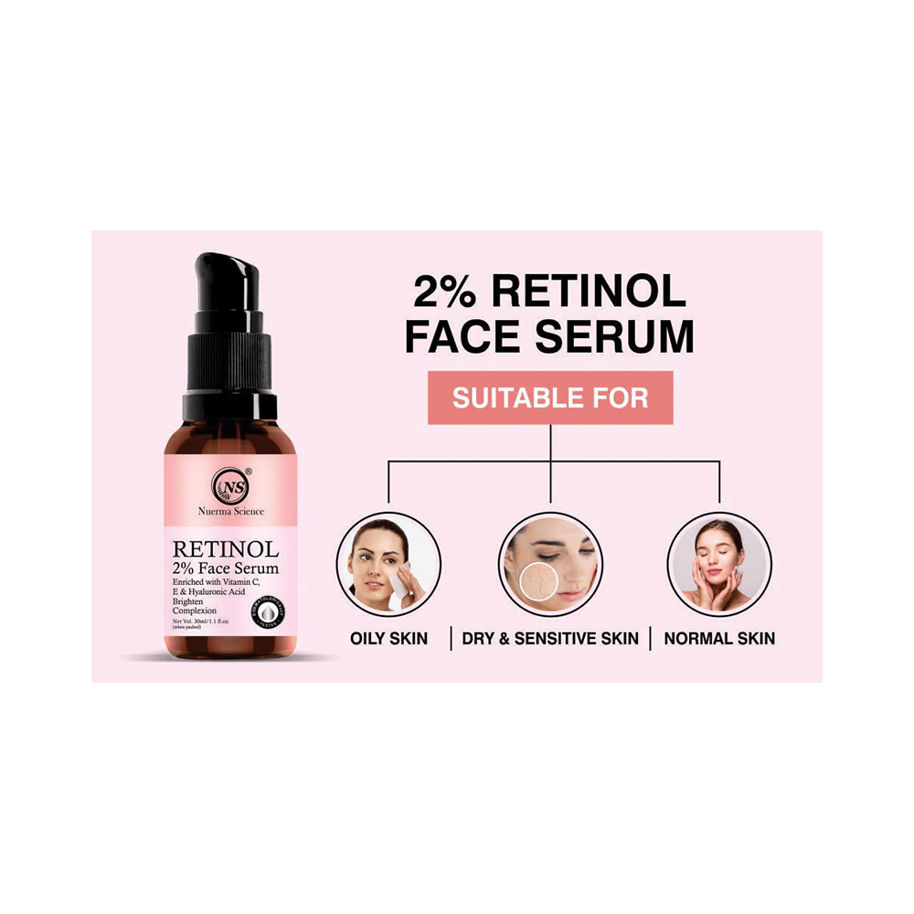 Nuerma Science Retinol 2% Face Serum - Image 5