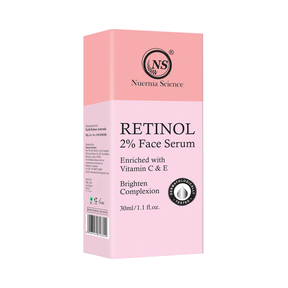 Nuerma Science Retinol 2% Face Serum