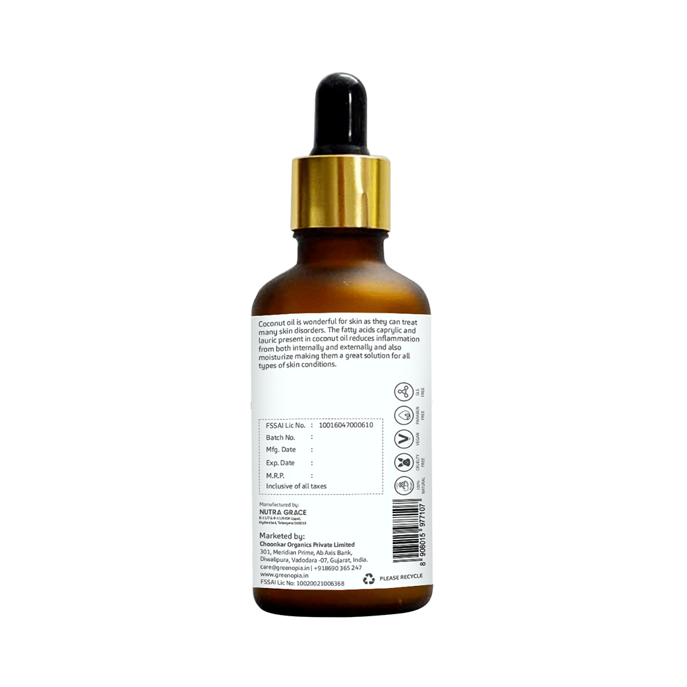 GreenOpia Naturals Coconut Cold Pressed Oil - Image 3