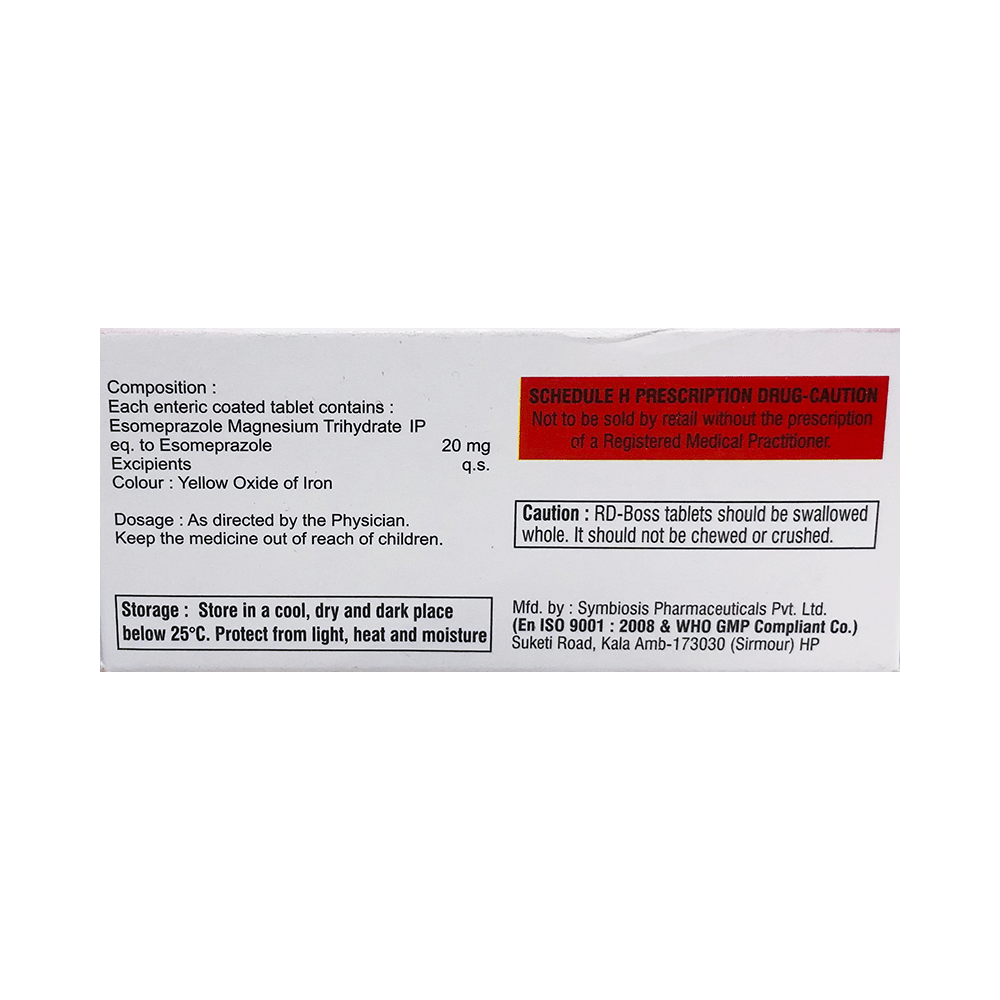 RD Boss 20mg Tablet - Image 2
