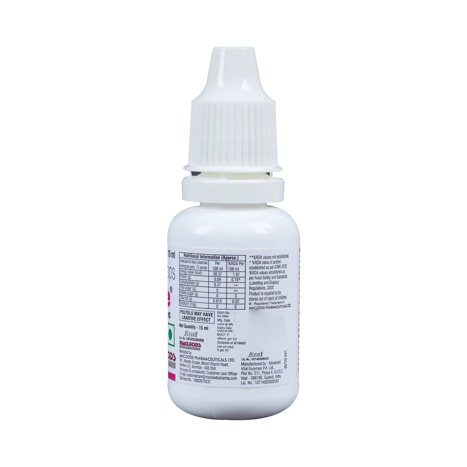 Mactase Lactase Enzyme Drops - Image 6