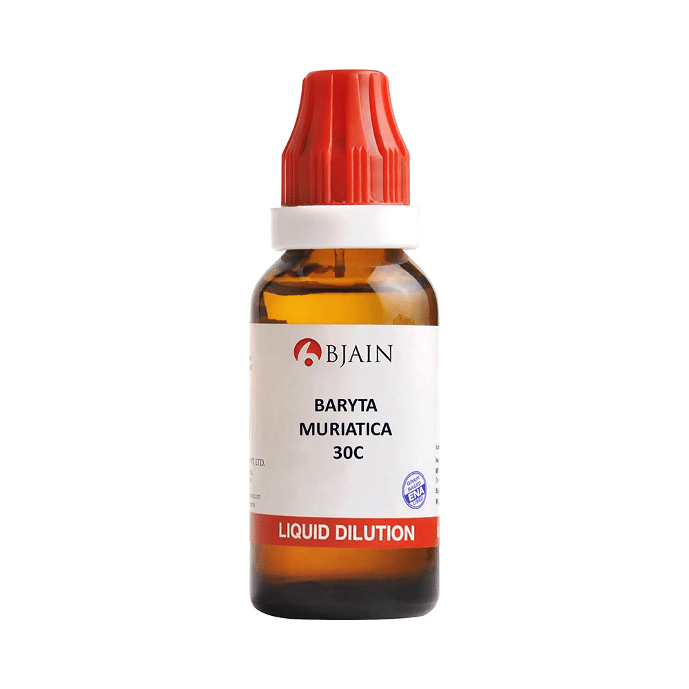 Bjain Baryta Muriatica Dilution 30C - Image 1