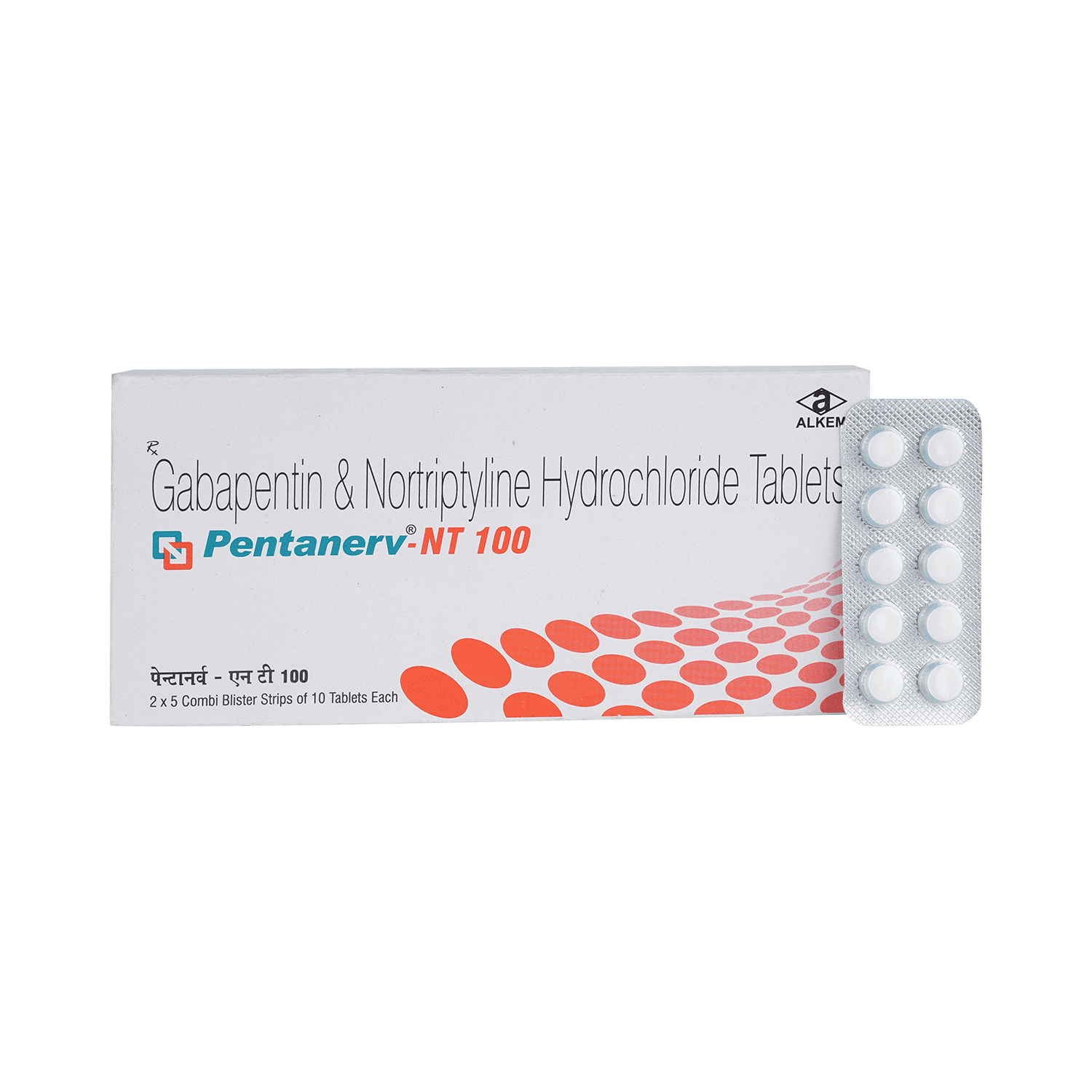 Pentanerv-NT 100mg/10mg Tablet - Image 1