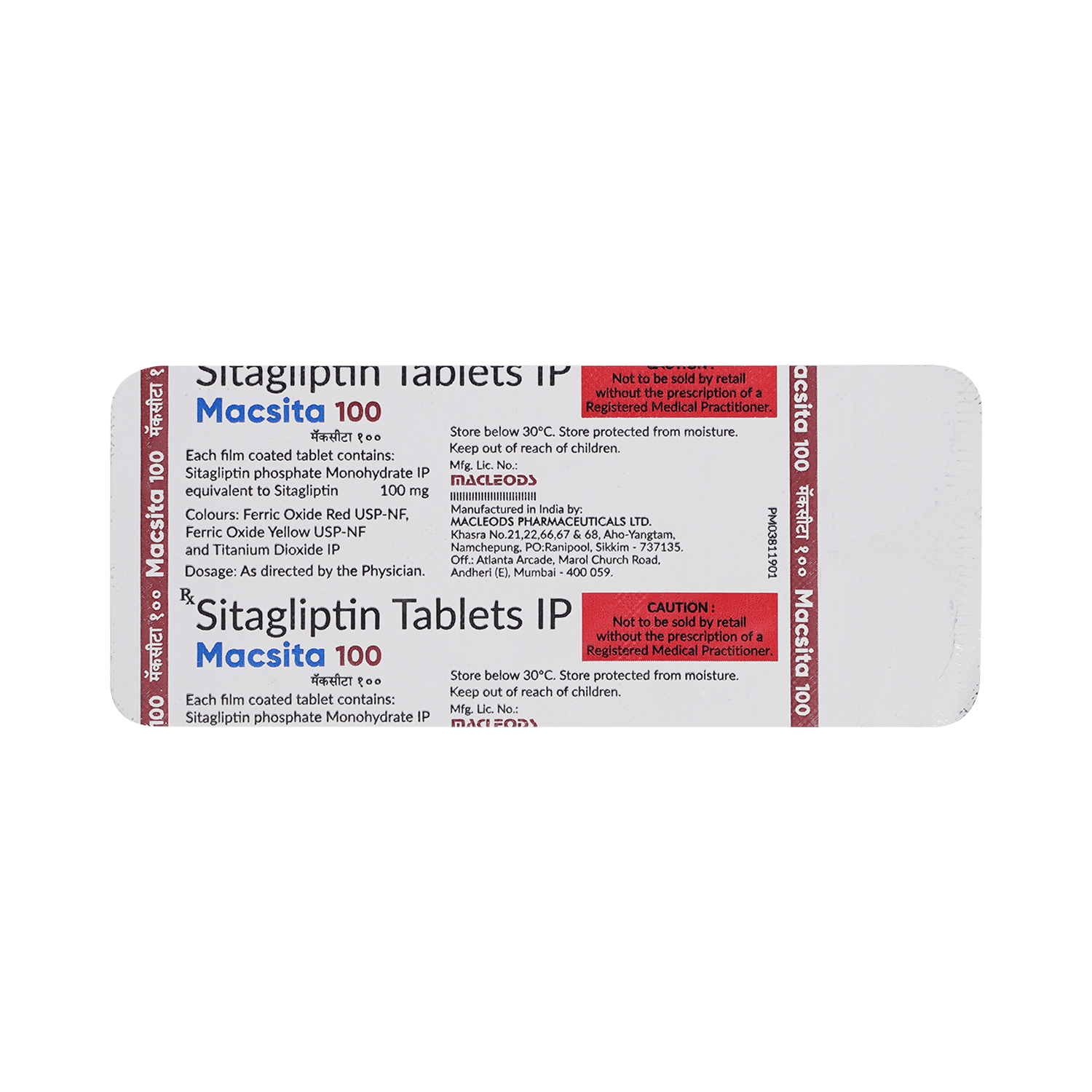 Macsita 100mg Tablet - Image 3