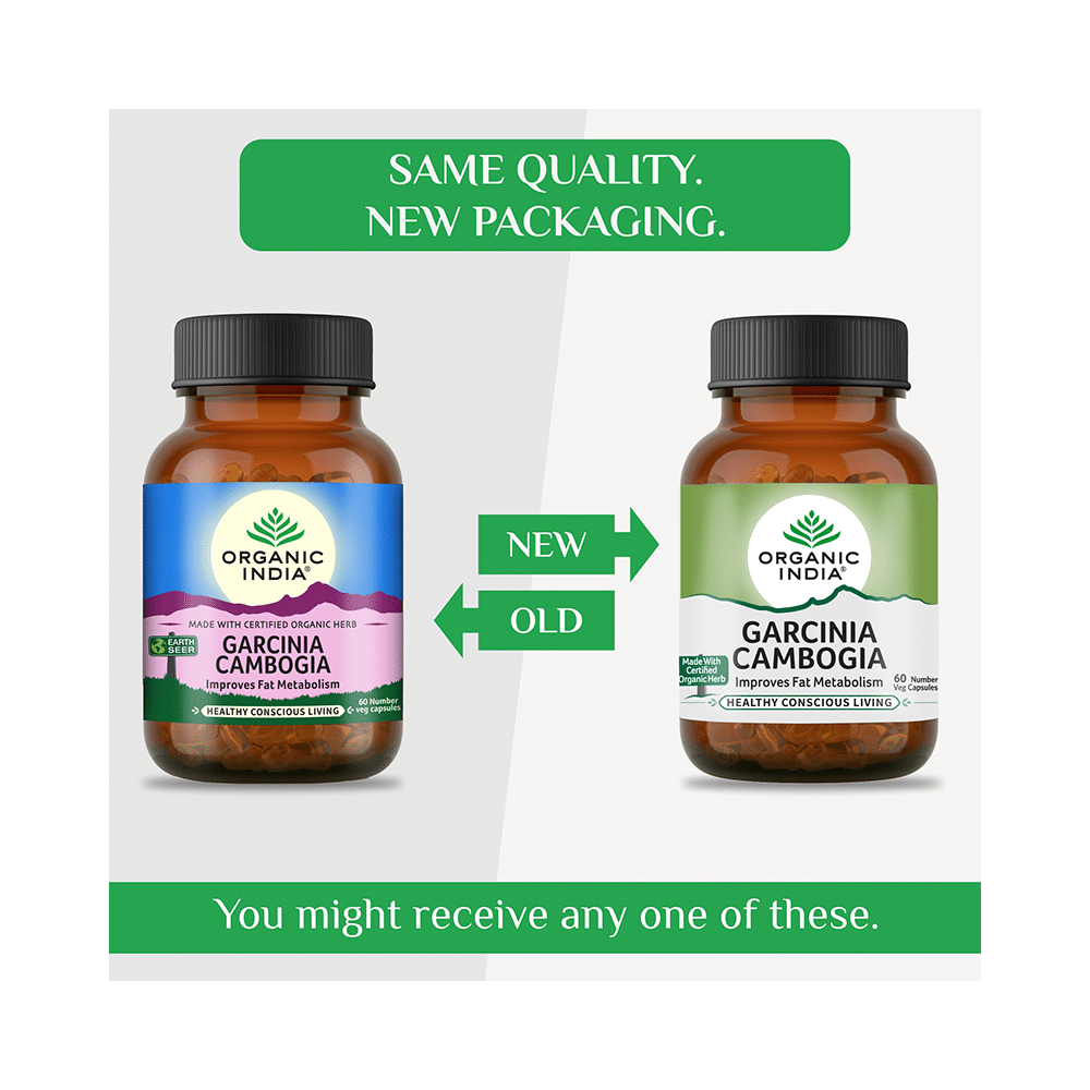 Organic India Garcinia Cambogia Veg Capsule | For Weight Management & Fat Metabolism - Image 4