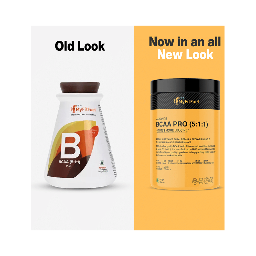MyFitFuel Advance BCAA Pro (5:1:1) Unflavoured - Image 4
