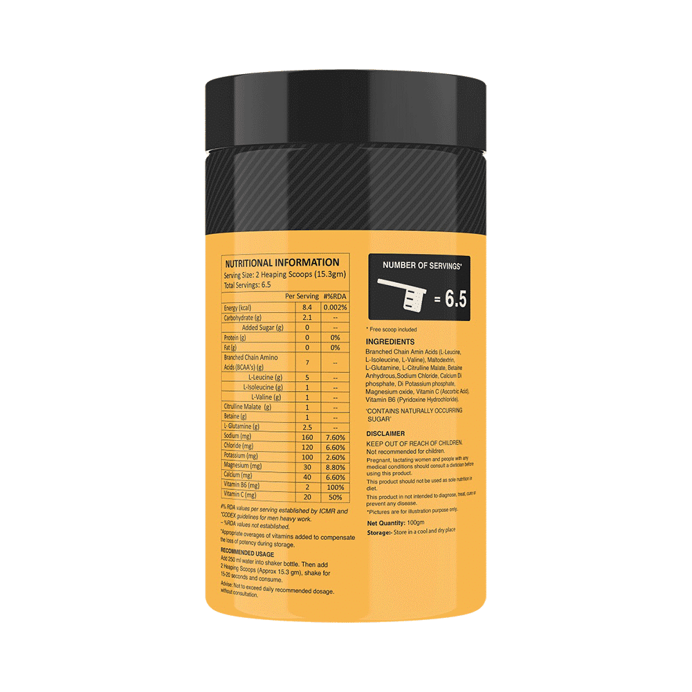 MyFitFuel Advance BCAA Pro (5:1:1) Unflavoured - Image 2