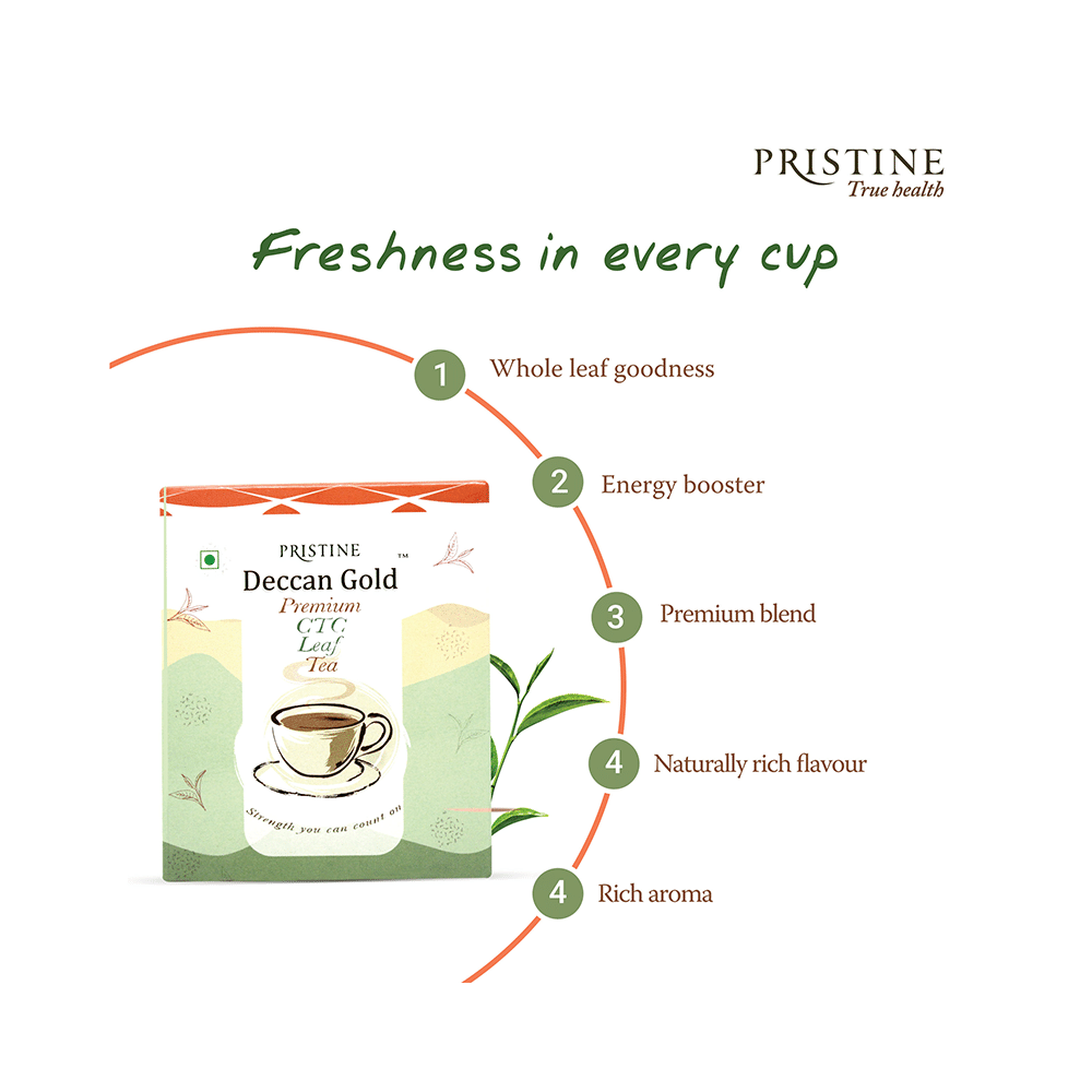 Pristine Deccan Gold Premium CTC Leaf Tea - Image 5