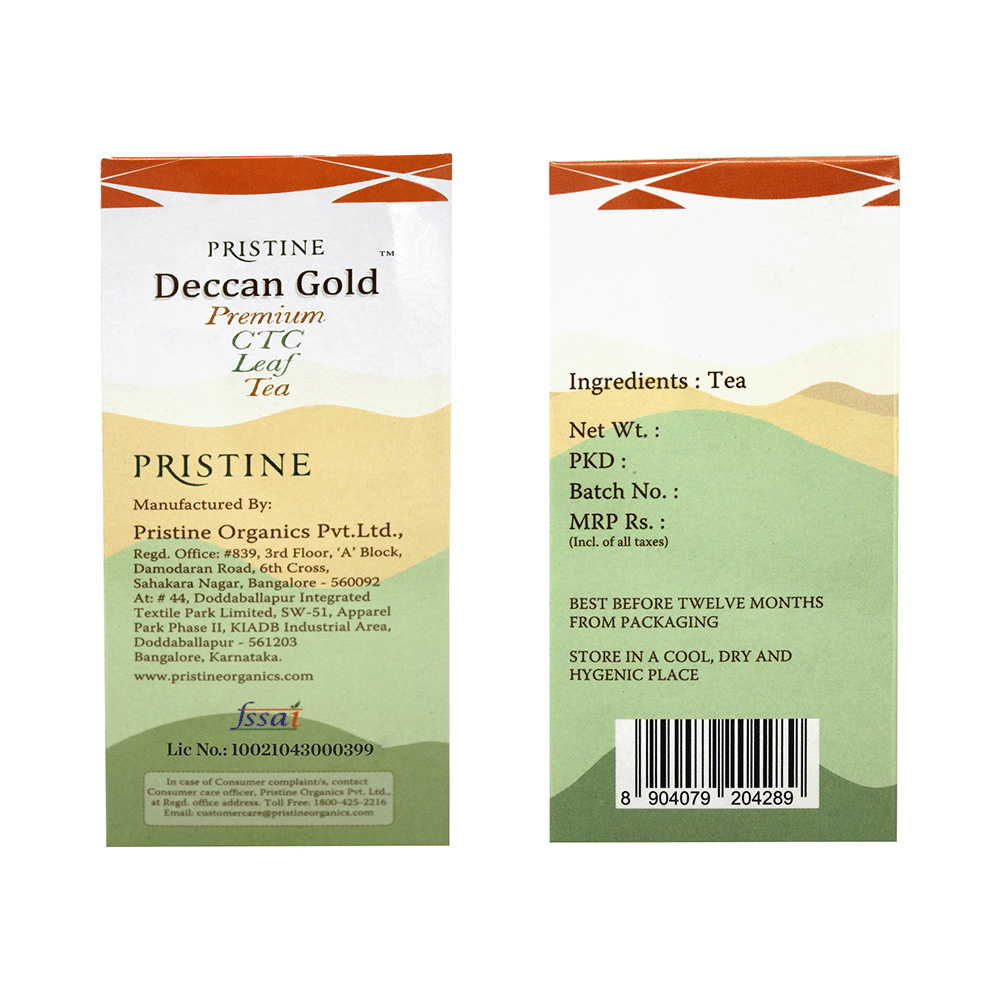 Pristine Deccan Gold Premium CTC Leaf Tea - Image 3