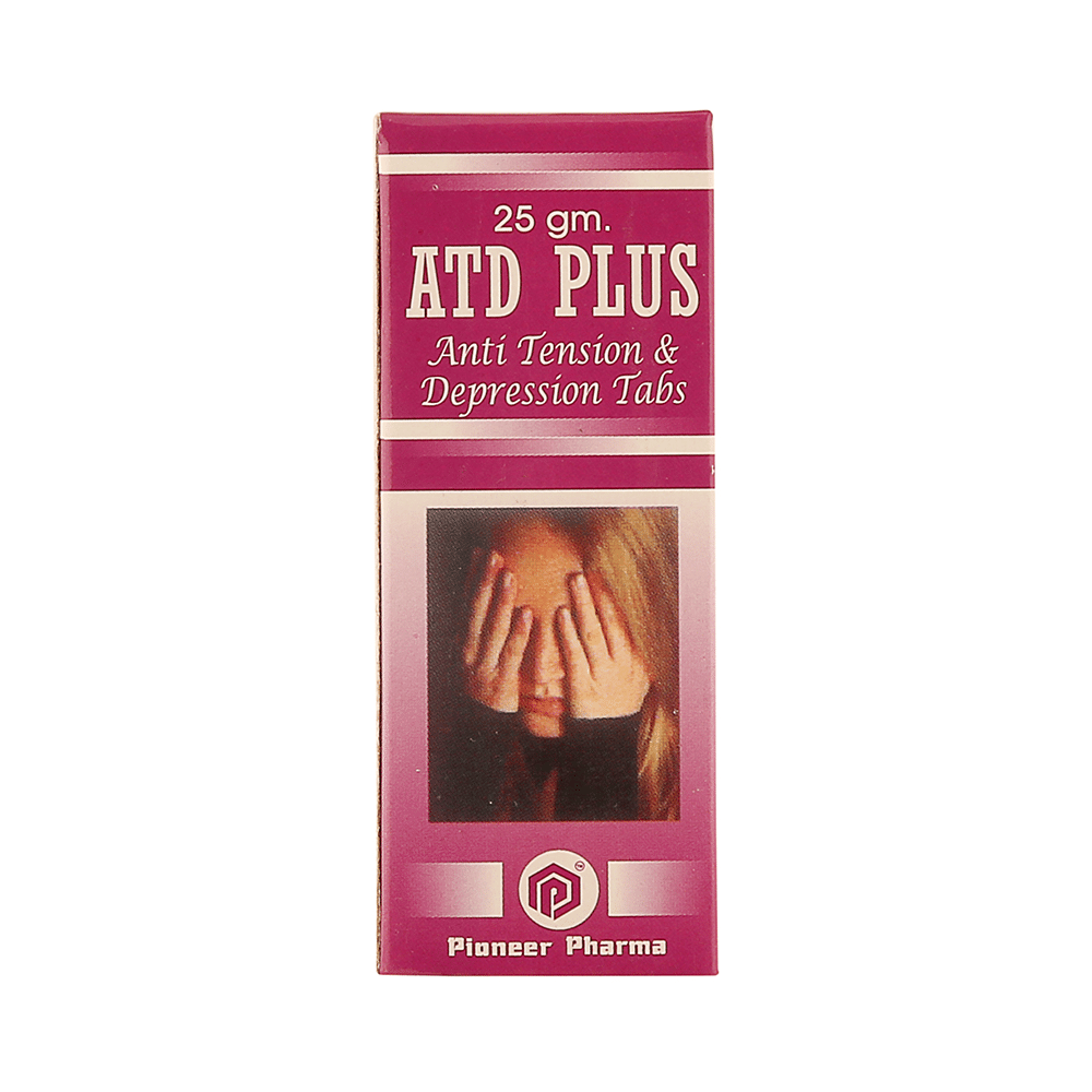 Pioneer Pharma Atd Plus Anti Tension & Depression Tabs (25gm Each) - Image 2