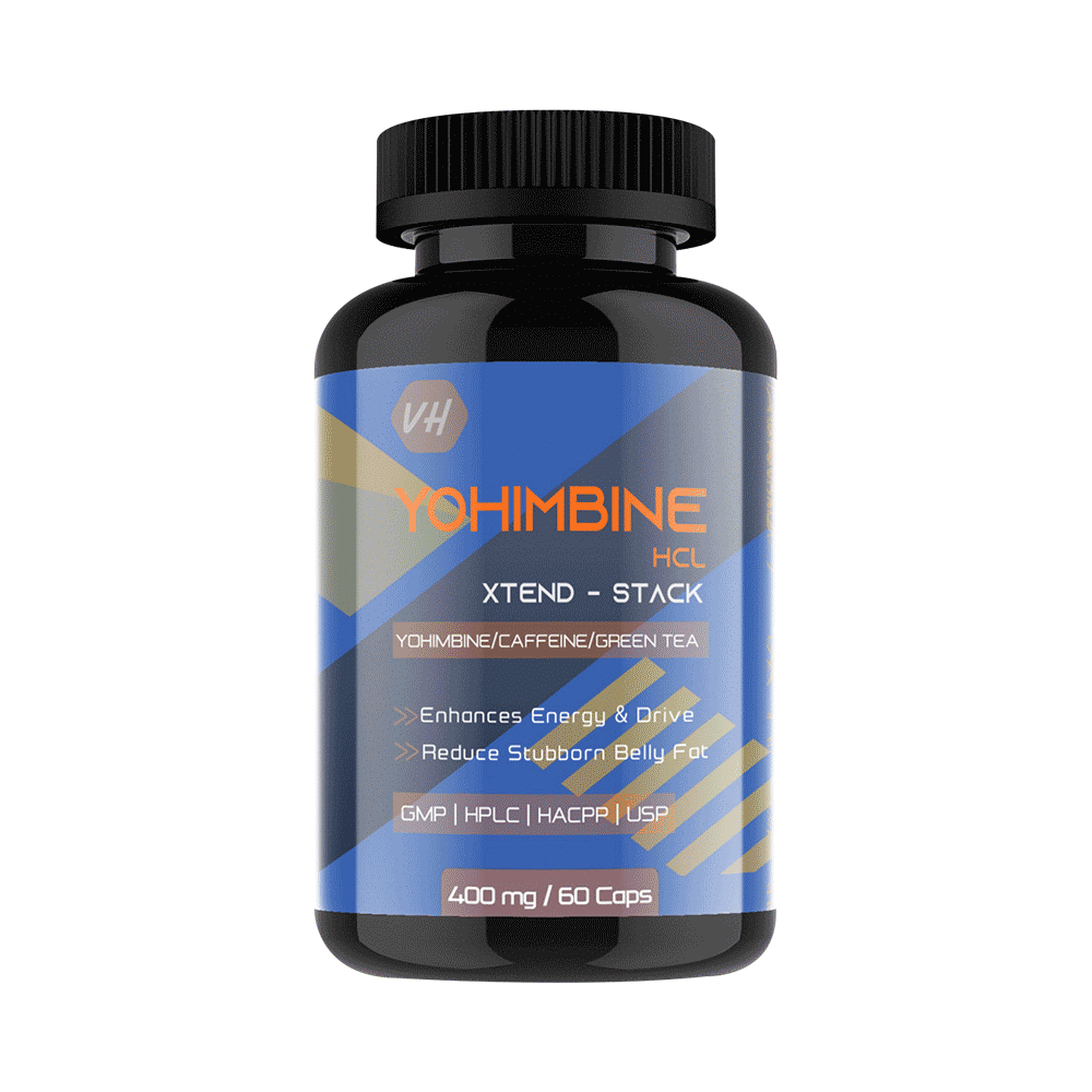 Vitaminhaat Yohimbine HCL Xtend-Stack 400mg  Capsule - Image 1