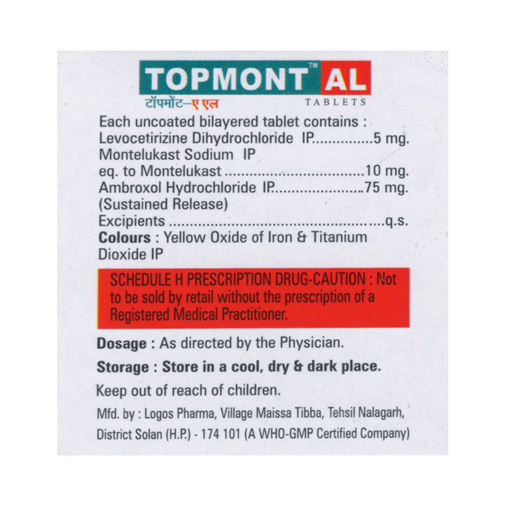 Topmont AL Tablet SR - Image 2