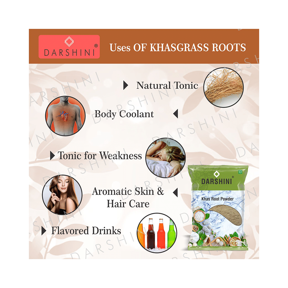 Darshini Khusgrass Root / Vetiver Root / Khus Root / Vetiveria Zizanioides Powder - Image 4
