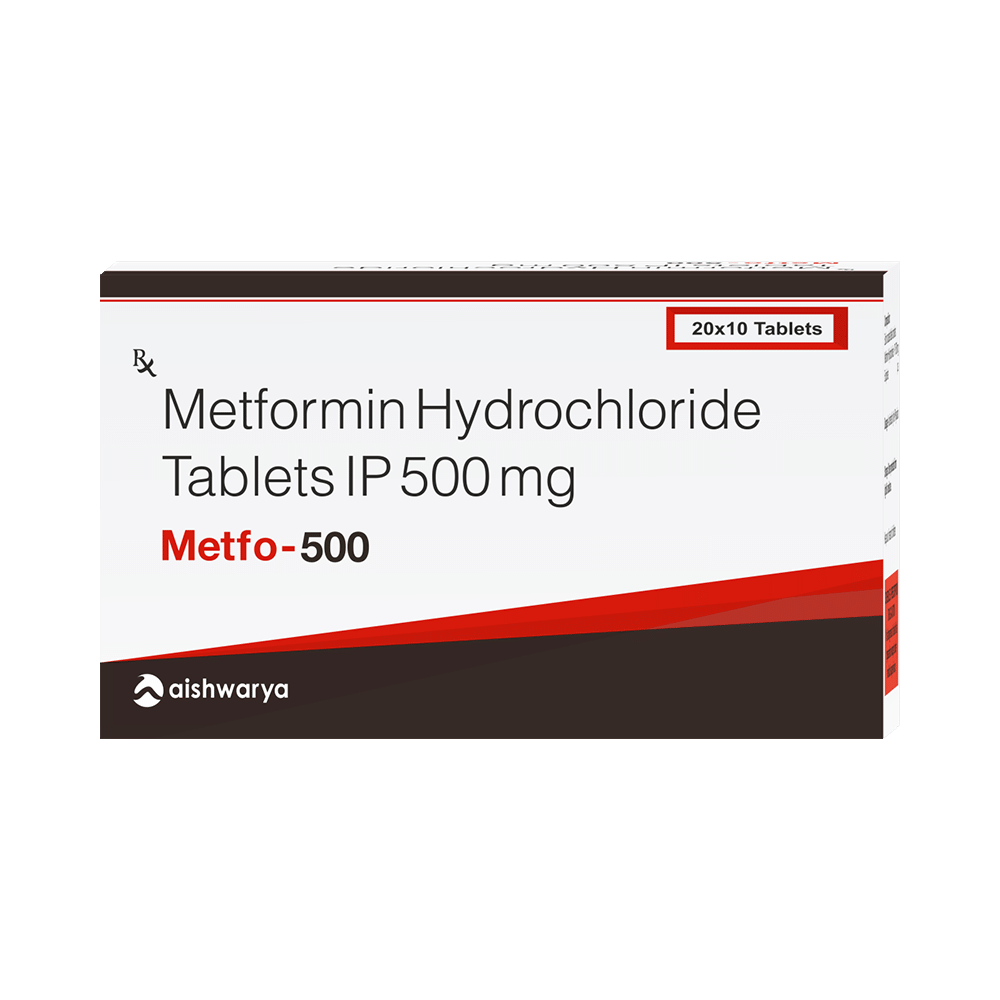 Metfo 500 Tablet