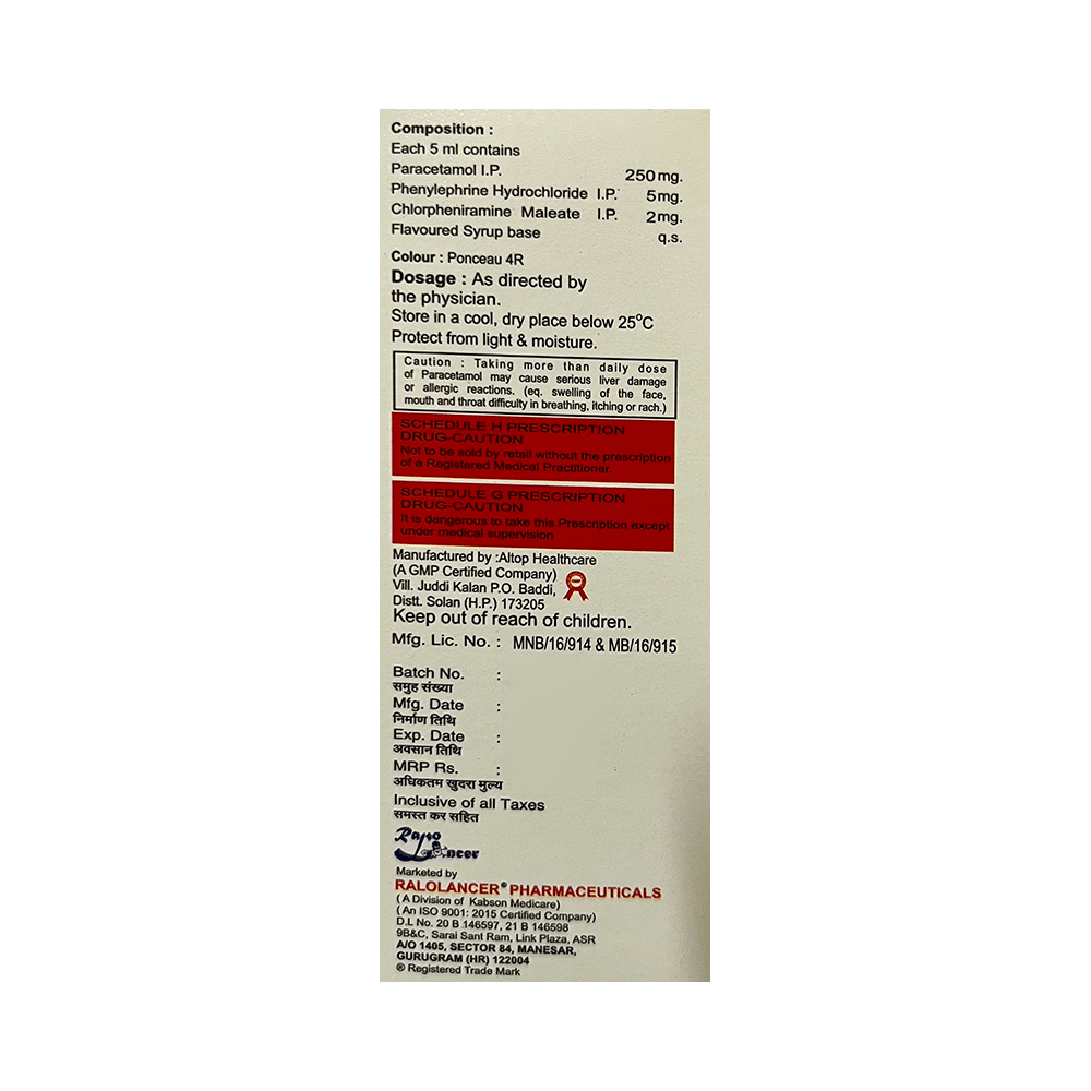 Lynocold DS Oral Suspension - Image 2