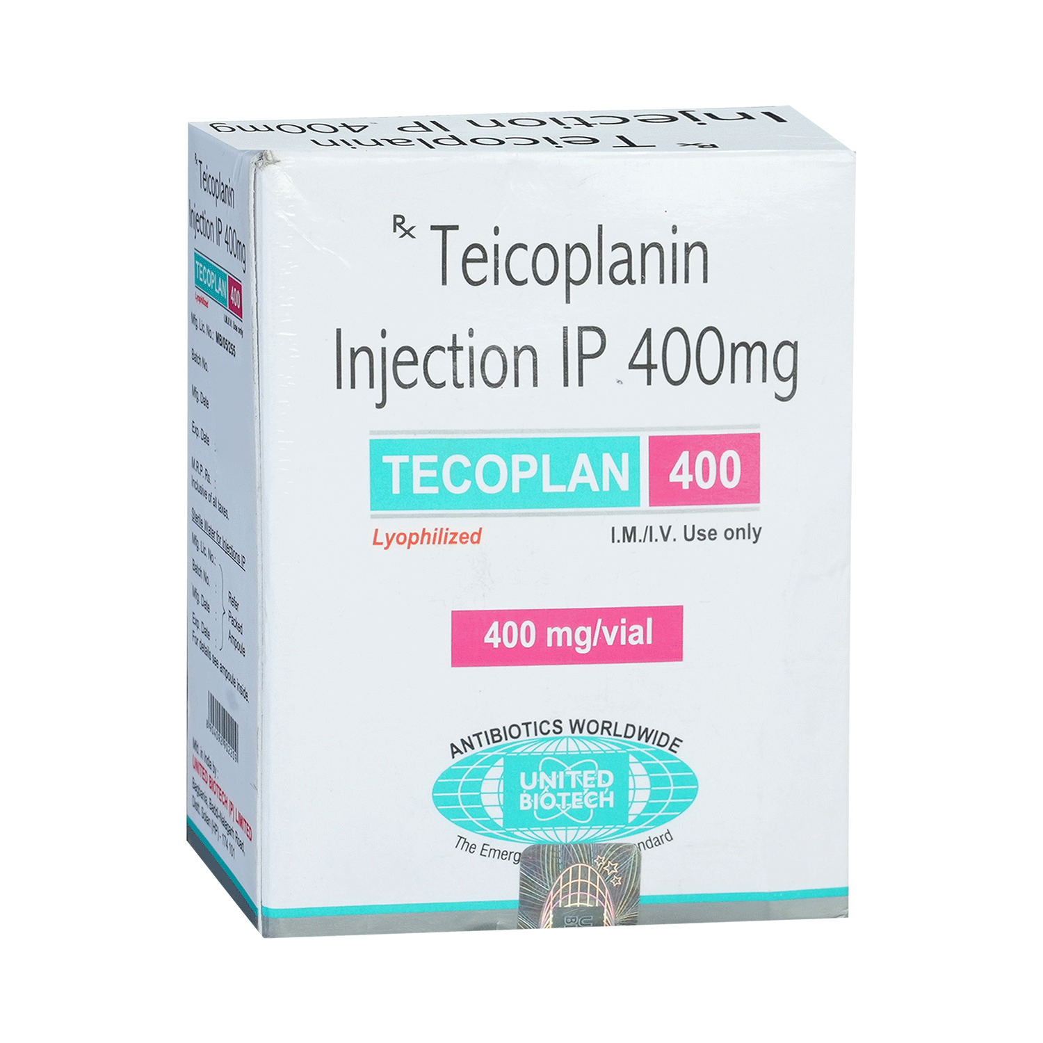 Tecoplan 400mg Injection - Image 2