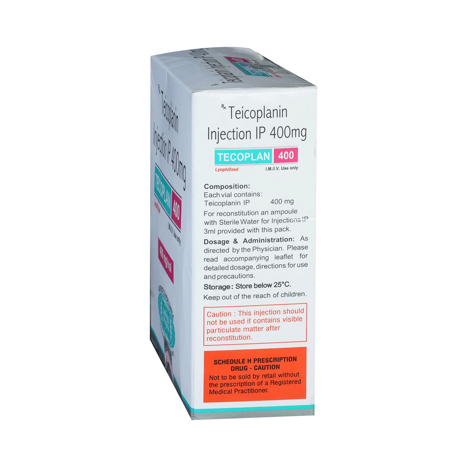 Tecoplan 400mg Injection - Image 3