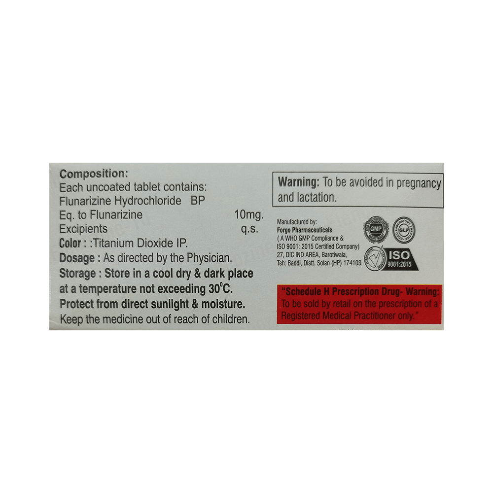 Flenozine 10 Tablet - Image 2