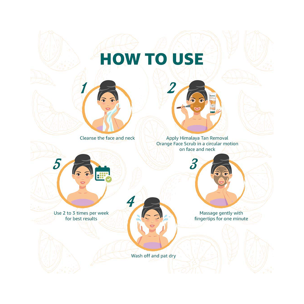 Himalaya Tan Removal Orange Face Scrub - Image 4