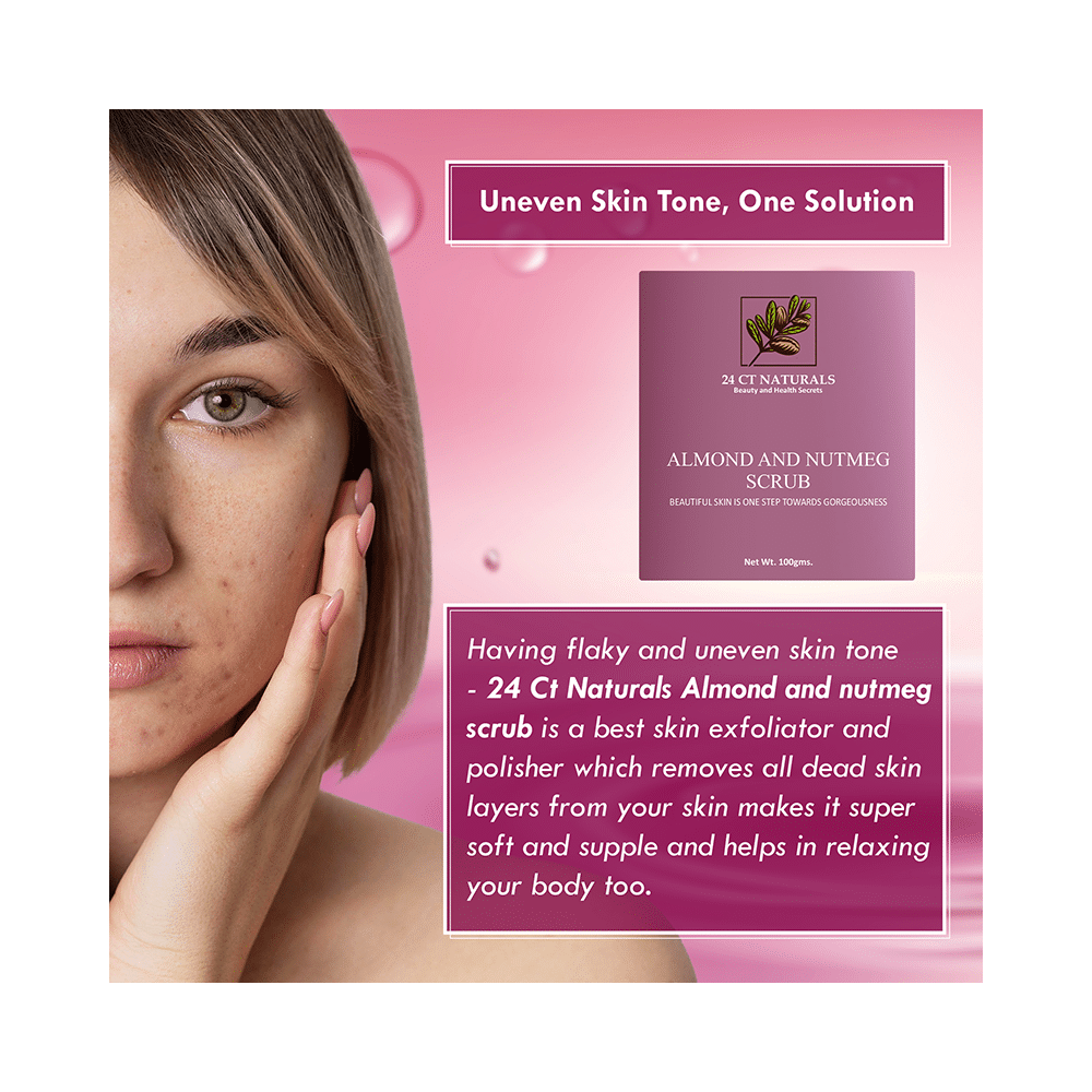 24 CT Naturals Almond and Nutmeg Scrub - Image 9