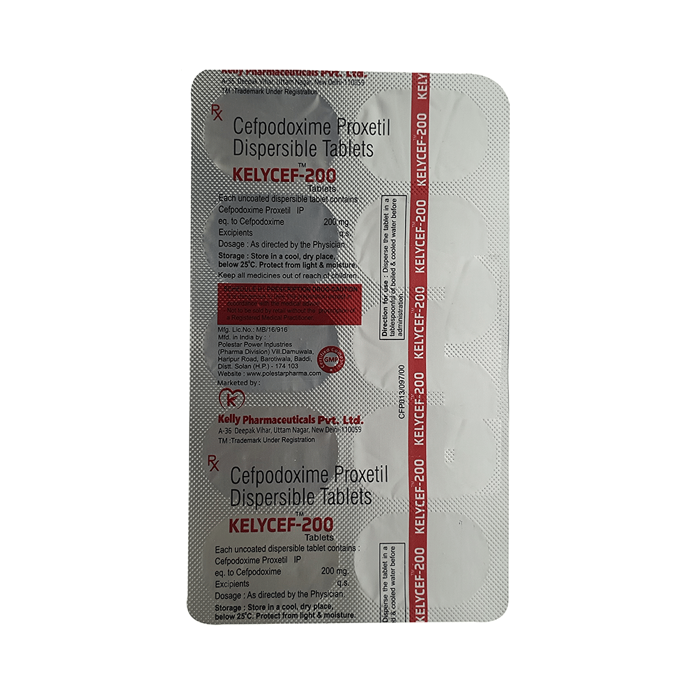 Kelycef 200 Tablet DT - Image 4