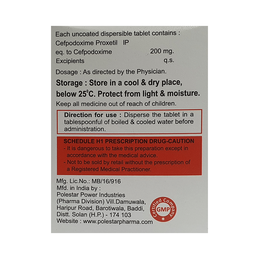 Kelycef 200 Tablet DT - Image 2