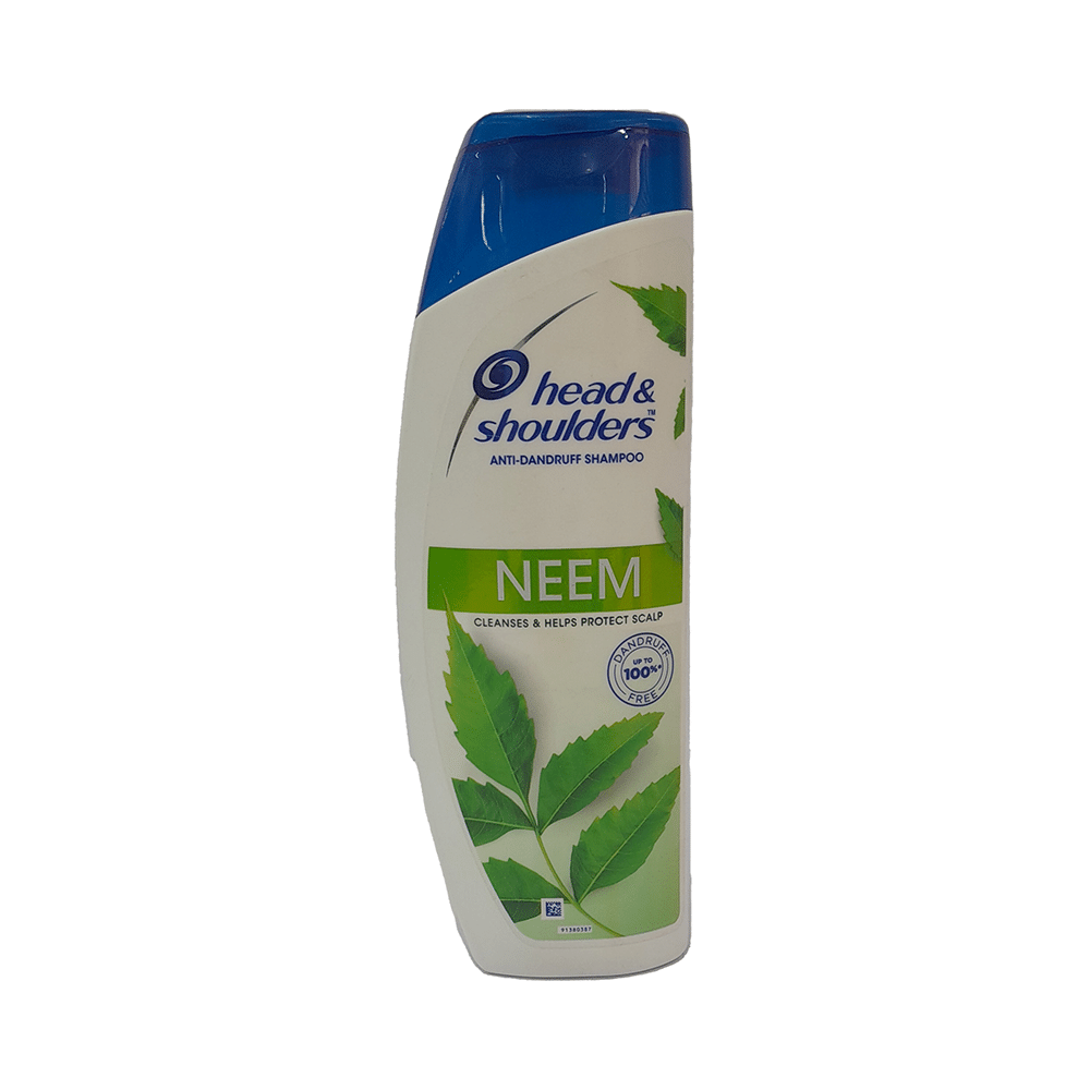 Head & Shoulders Neem Anti-Dandruff Shampoo | For Hair Care