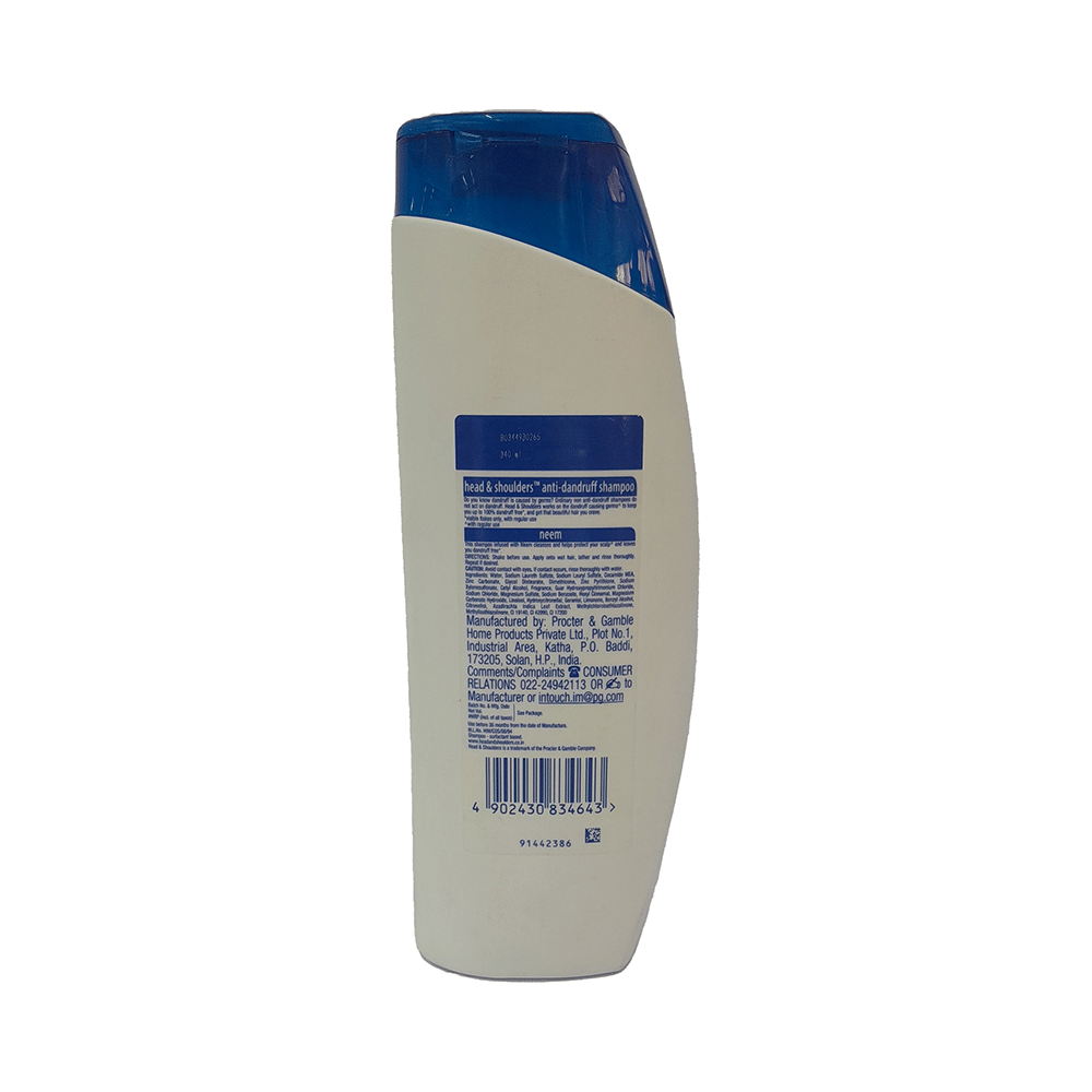 Head & Shoulders Neem Anti-Dandruff Shampoo | For Hair Care - Image 2