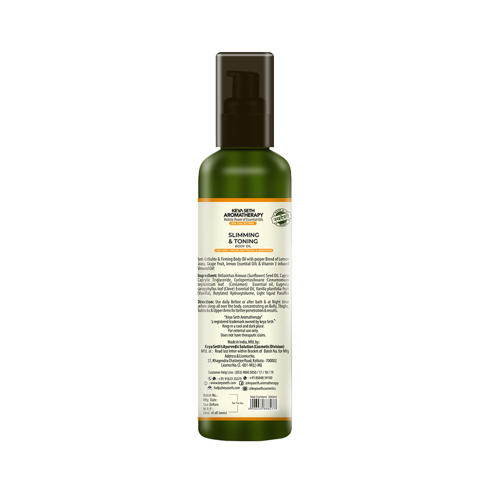 Keya Seth Aromatherapy Slimming & Toning Body Oil - Image 3