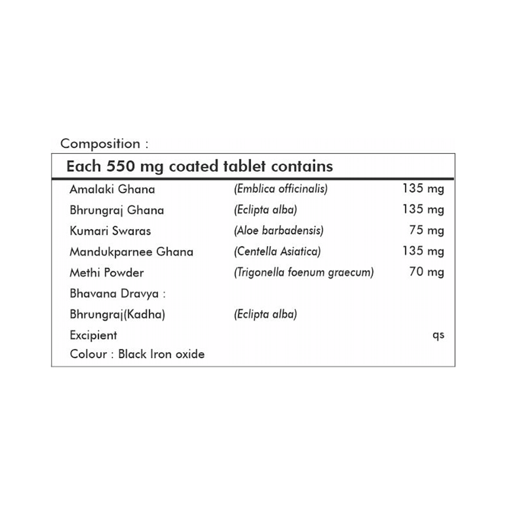 Ayurvedic Life Kesho Vedic Hair Care Tablet - Image 3